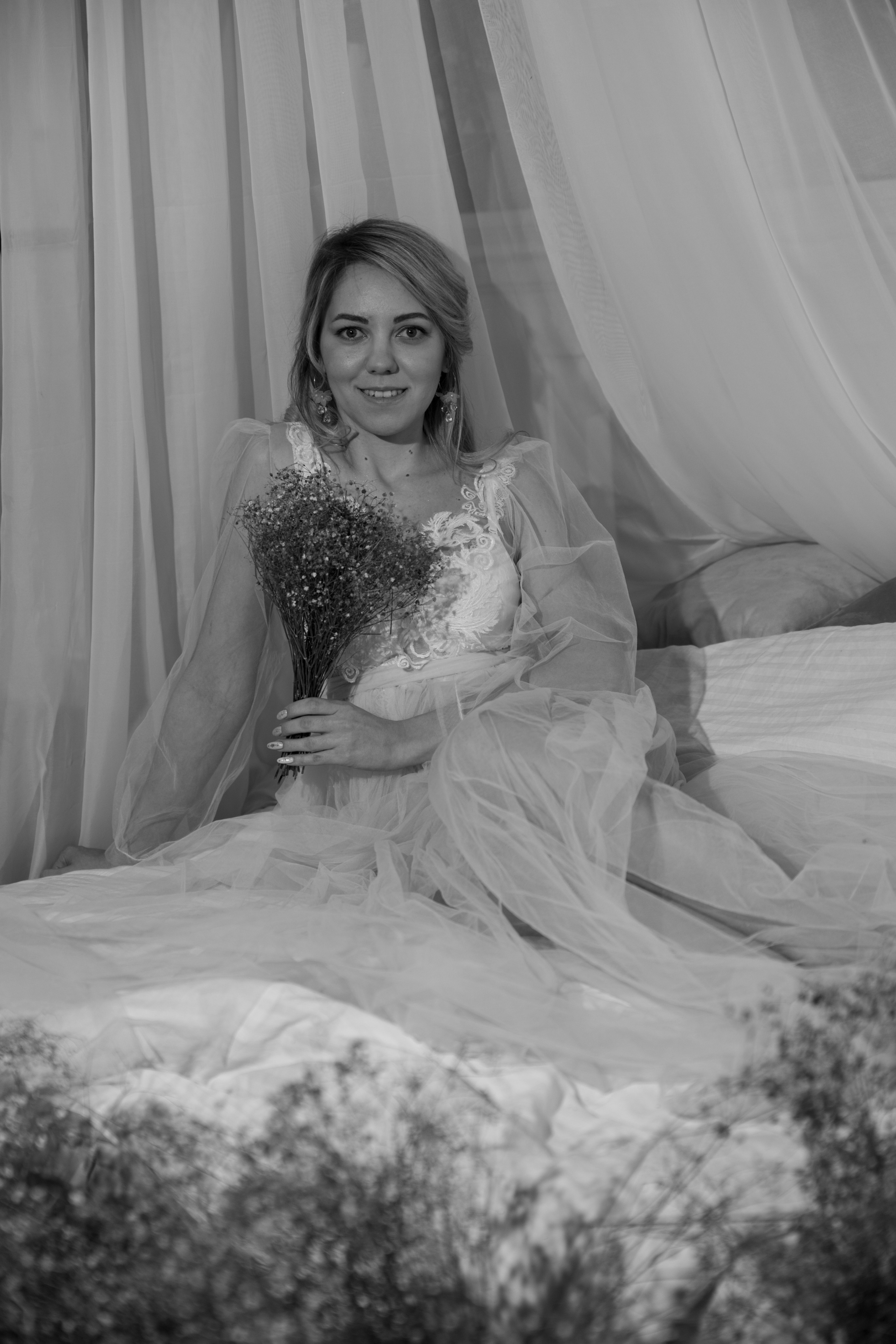 АЛЕНА (ФОТО ДЕНЬ С ГИПСОФИЛОЙ). Саенко Людмила Фотограф из Тулы