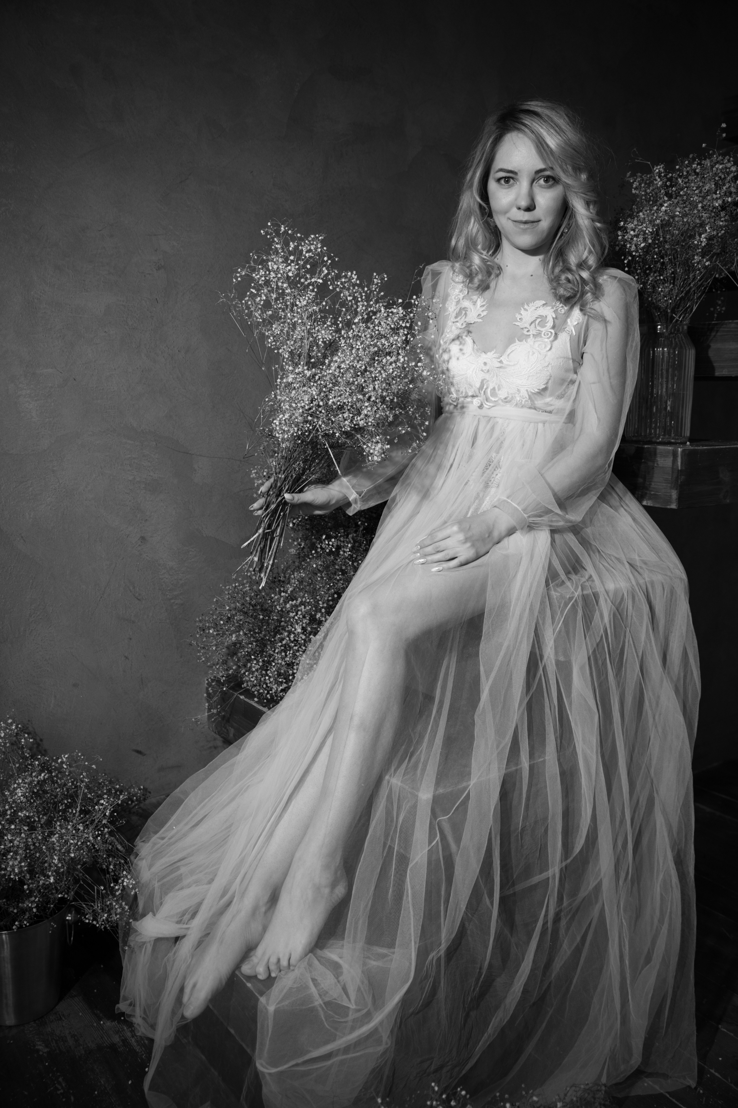 АЛЕНА (ФОТО ДЕНЬ С ГИПСОФИЛОЙ). Саенко Людмила Фотограф из Тулы