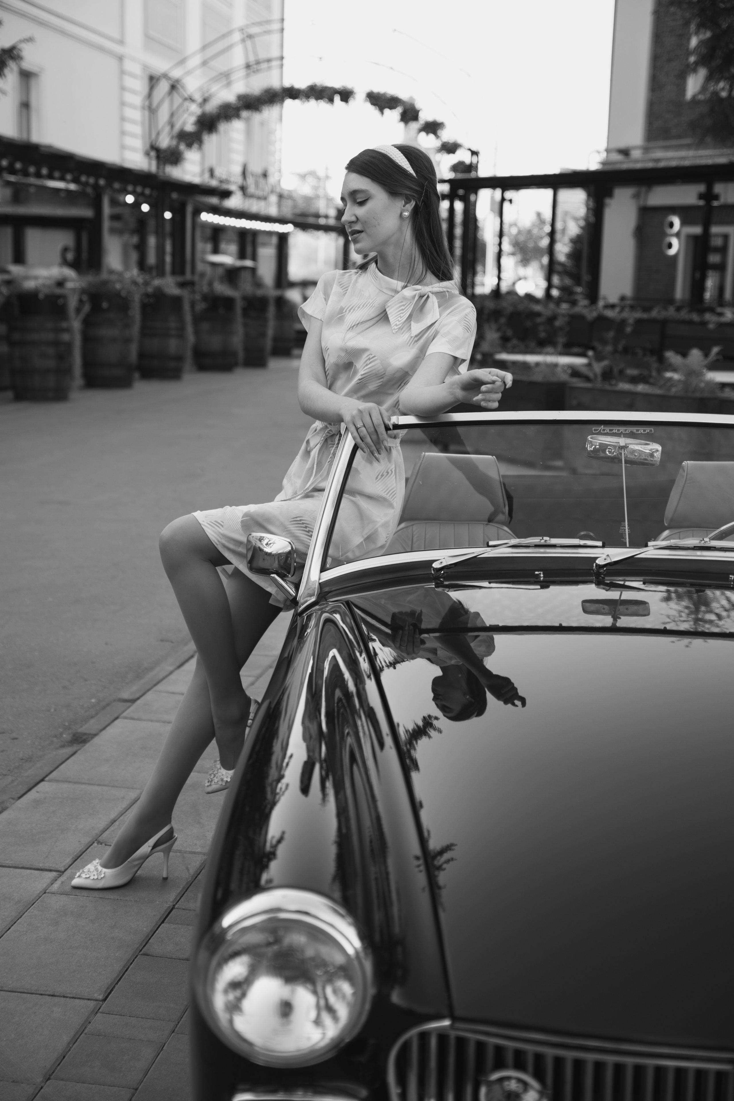 Фотосессия с ретро автомобилем. Саенко Людмила Фотограф из Тулы