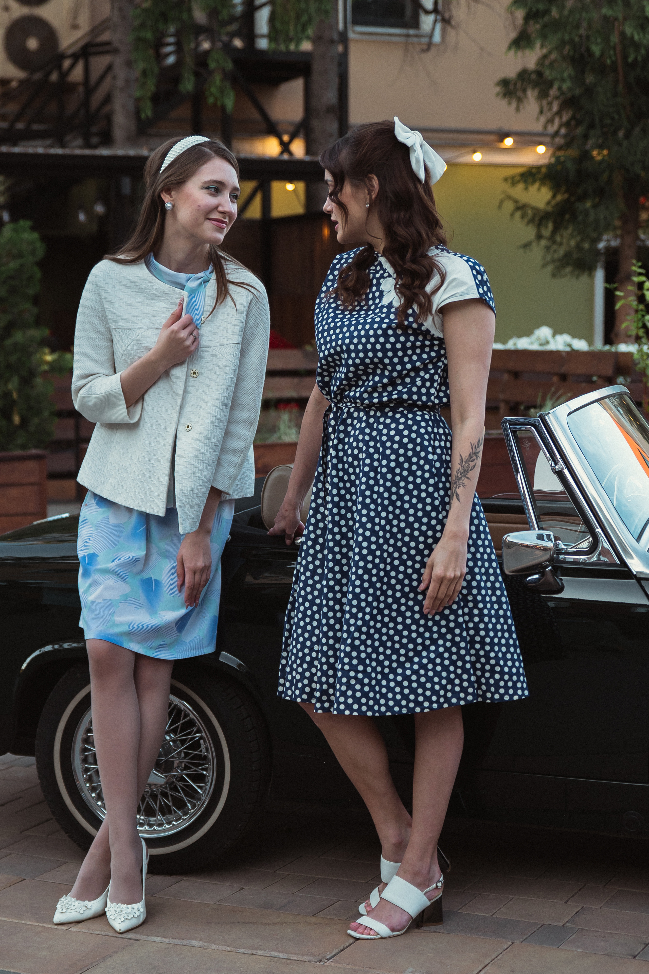 Фотосессия с ретро автомобилем. Саенко Людмила Фотограф из Тулы