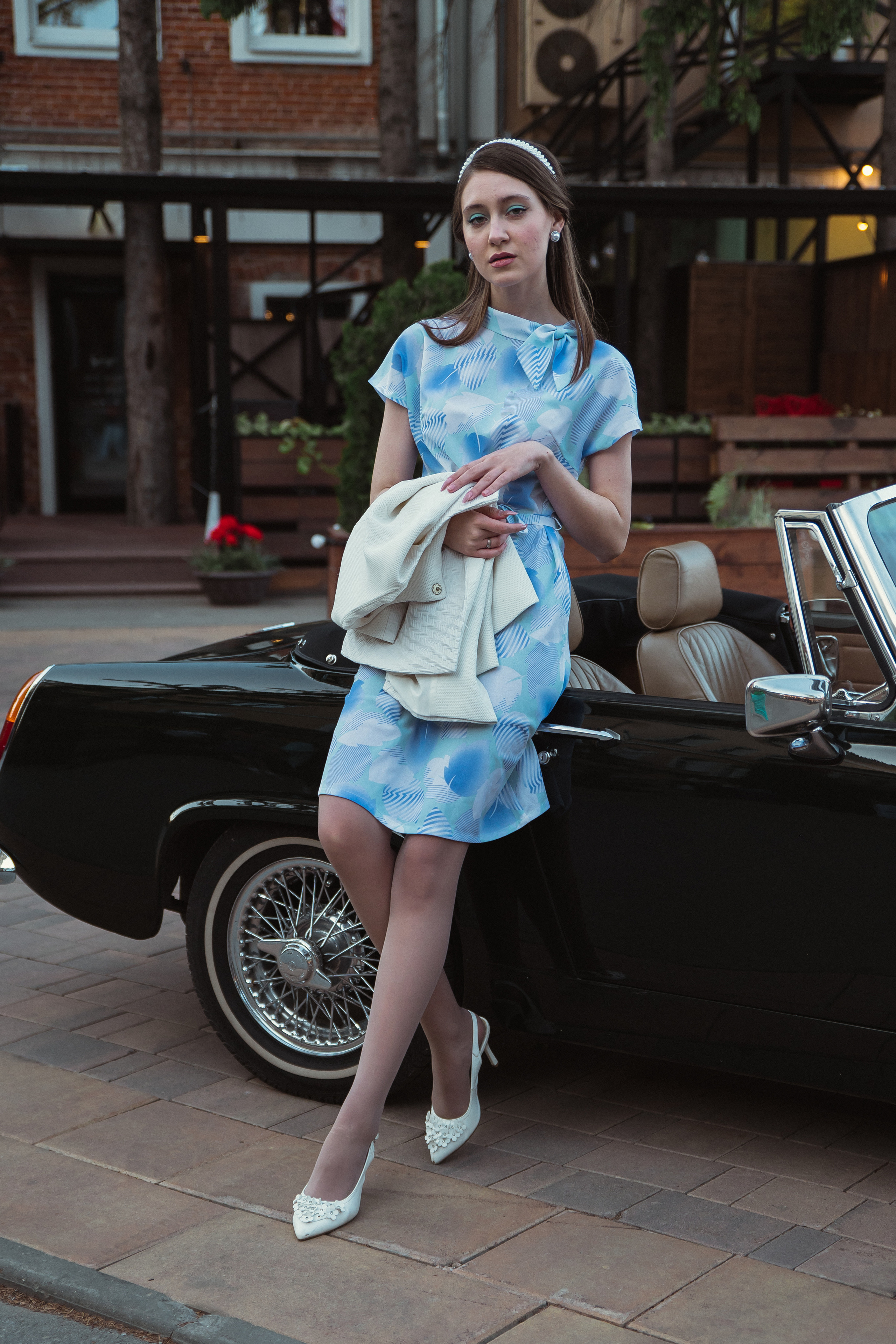 Фотосессия с ретро автомобилем. Саенко Людмила Фотограф из Тулы