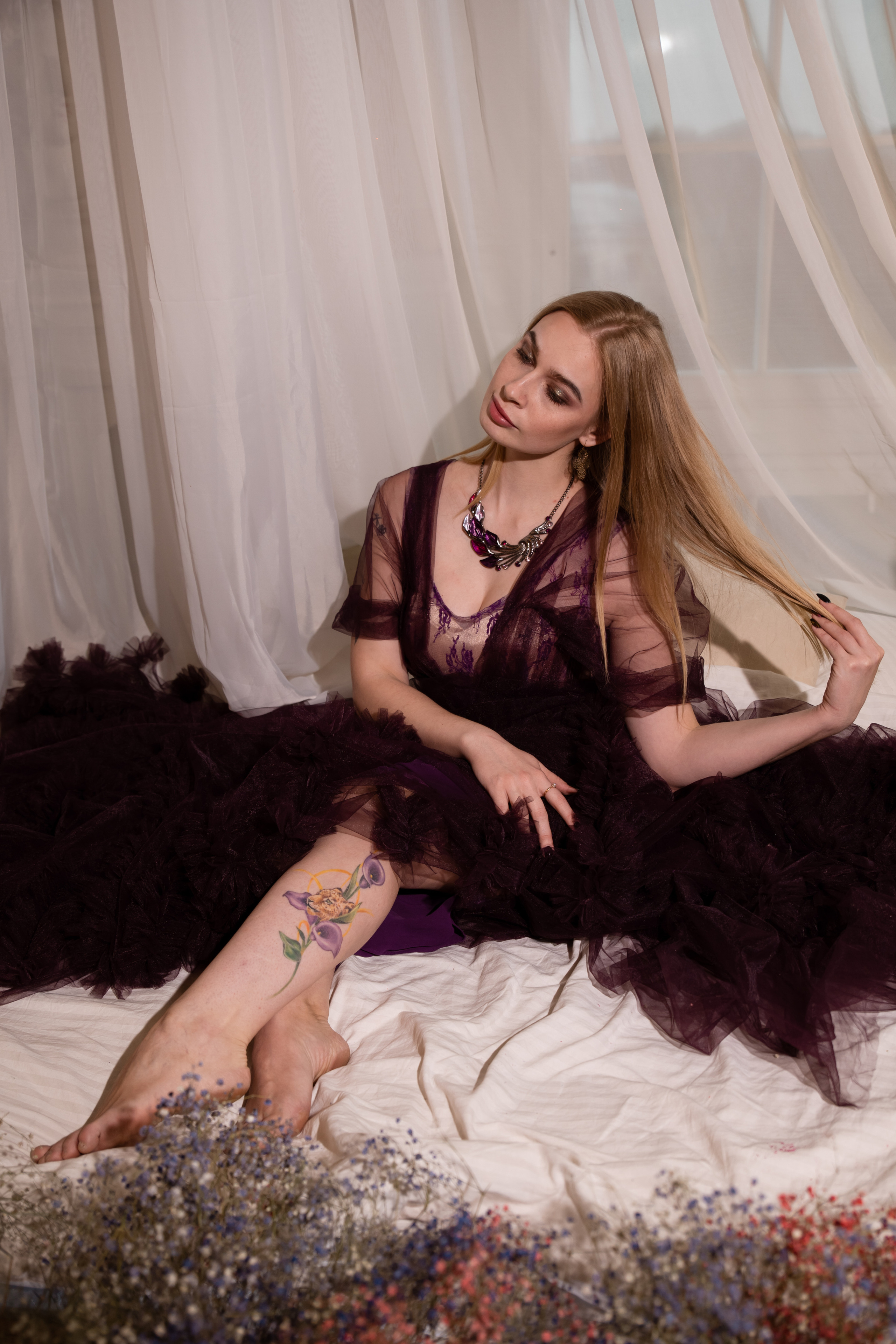 ИРИНА (ФОТО ДЕНЬ С ГИПСОФИЛОЙ). Саенко Людмила Фотограф из Тулы