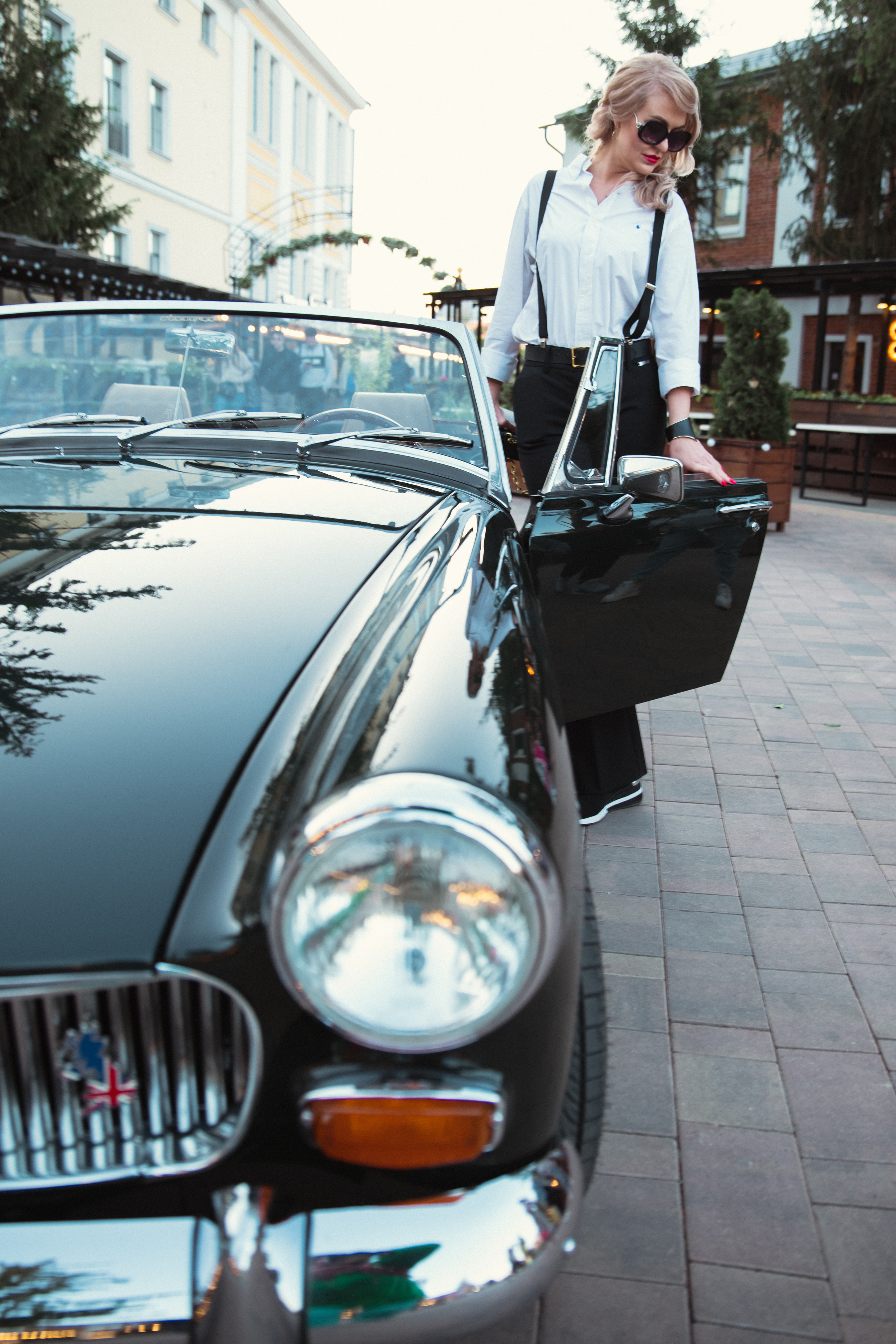 Фотосессия с ретро автомобилем. Саенко Людмила Фотограф из Тулы