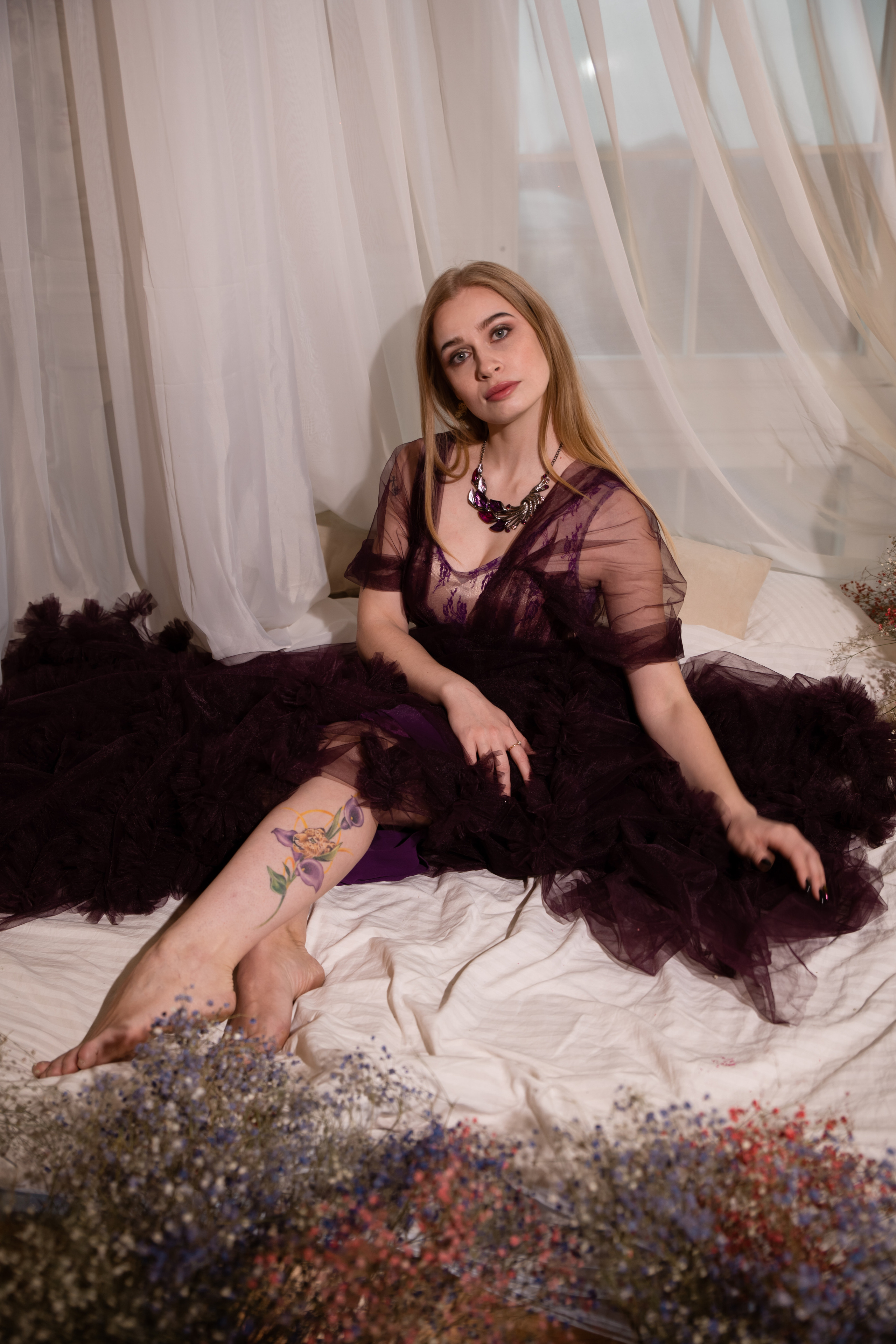 ИРИНА (ФОТО ДЕНЬ С ГИПСОФИЛОЙ). Саенко Людмила Фотограф из Тулы