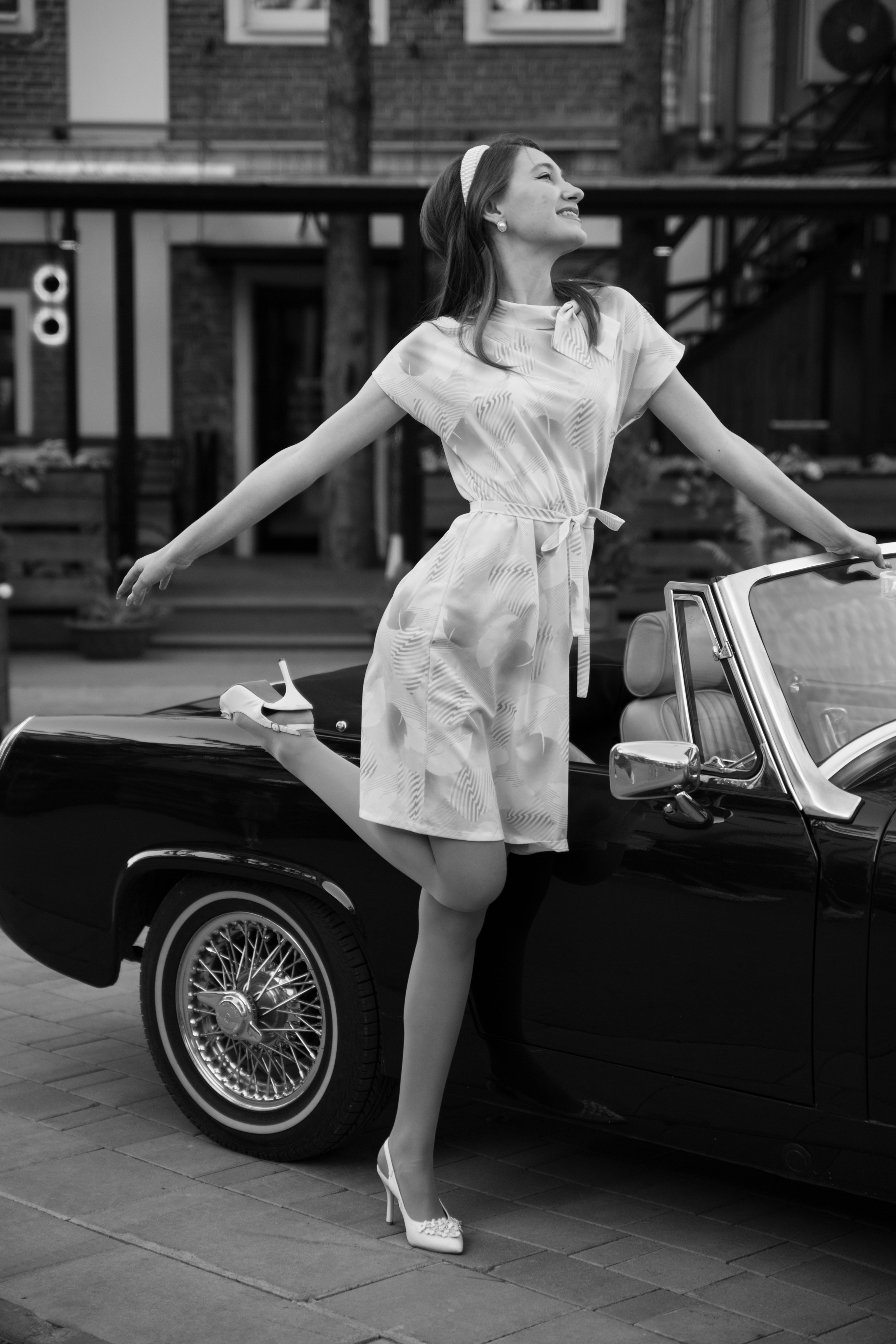 Фотосессия с ретро автомобилем. Саенко Людмила Фотограф из Тулы