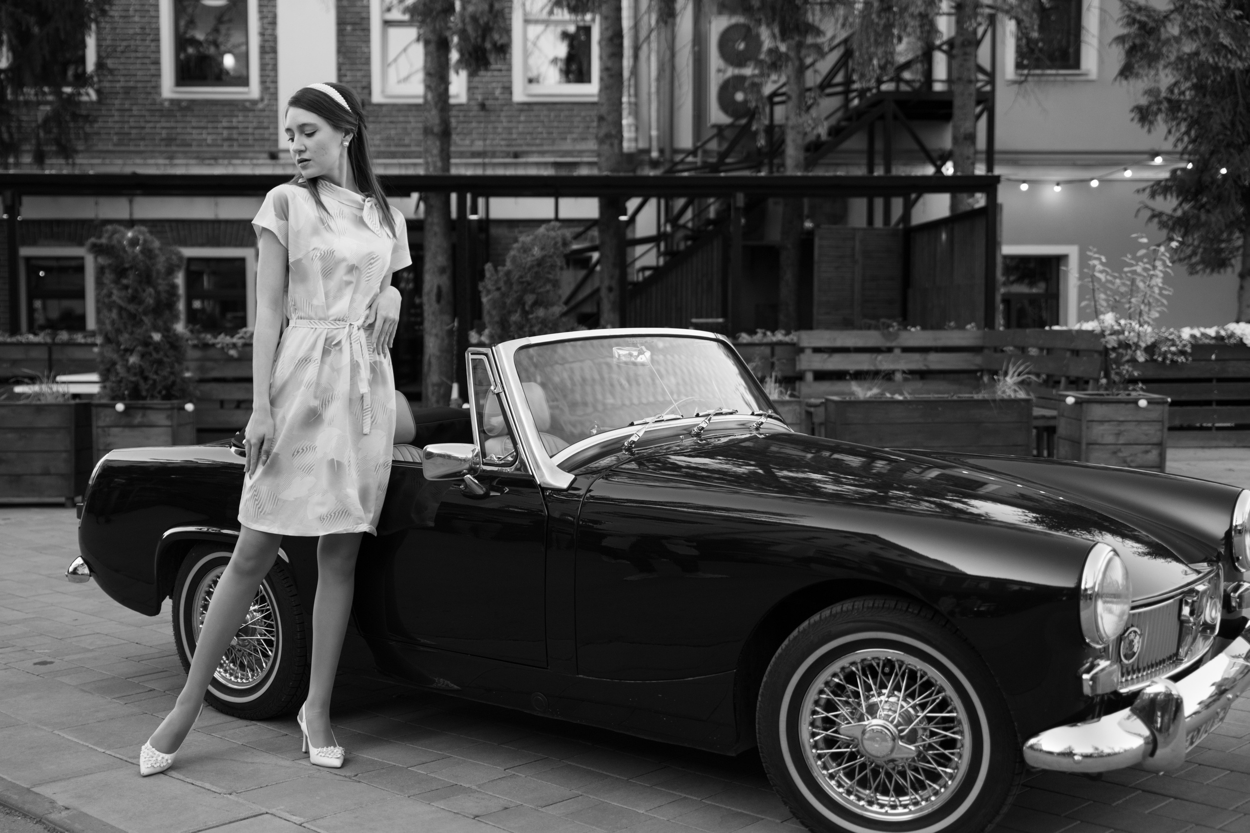 Фотосессия с ретро автомобилем. Саенко Людмила Фотограф из Тулы