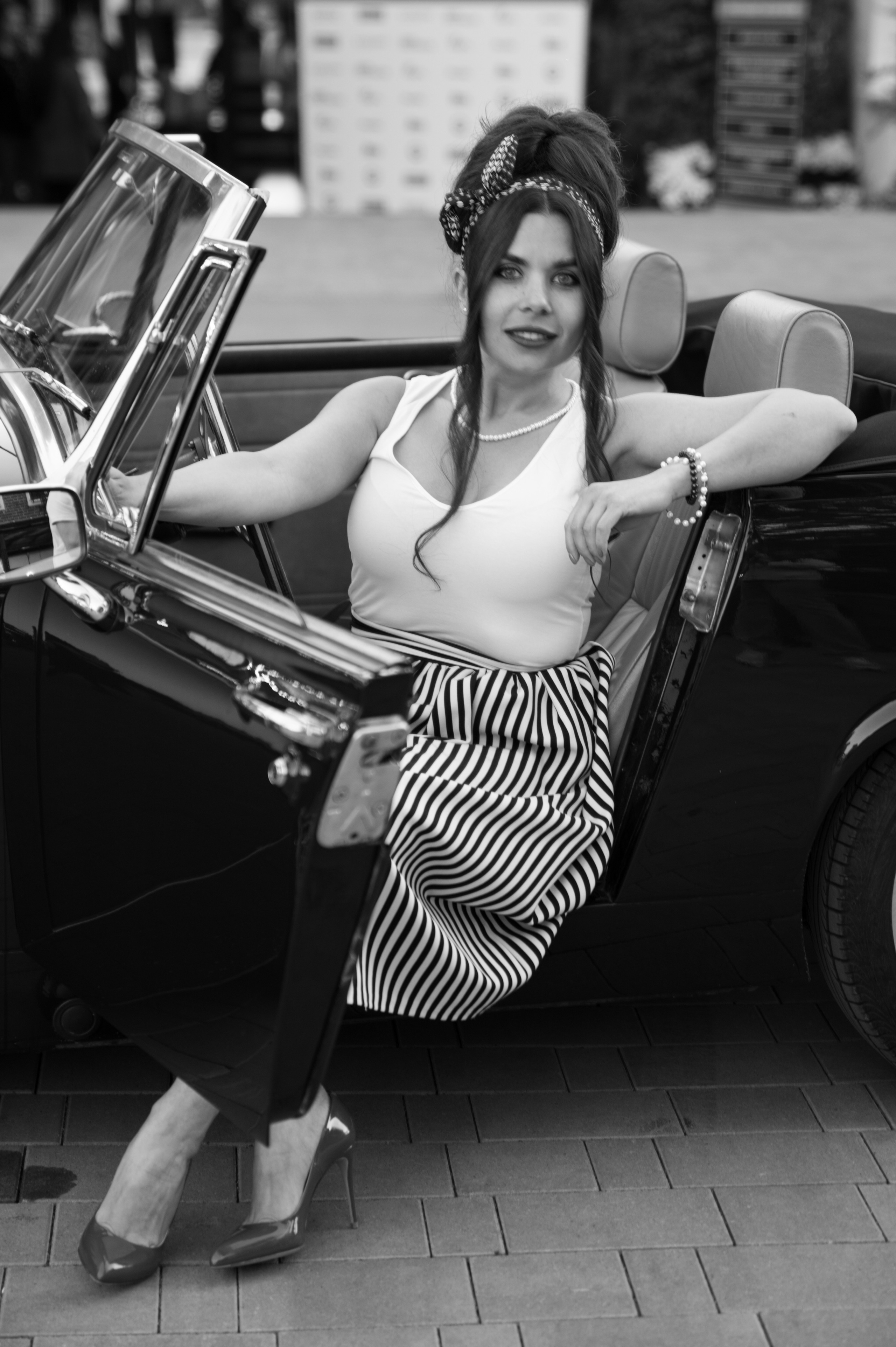 Фотосессия с ретро автомобилем. Саенко Людмила Фотограф из Тулы