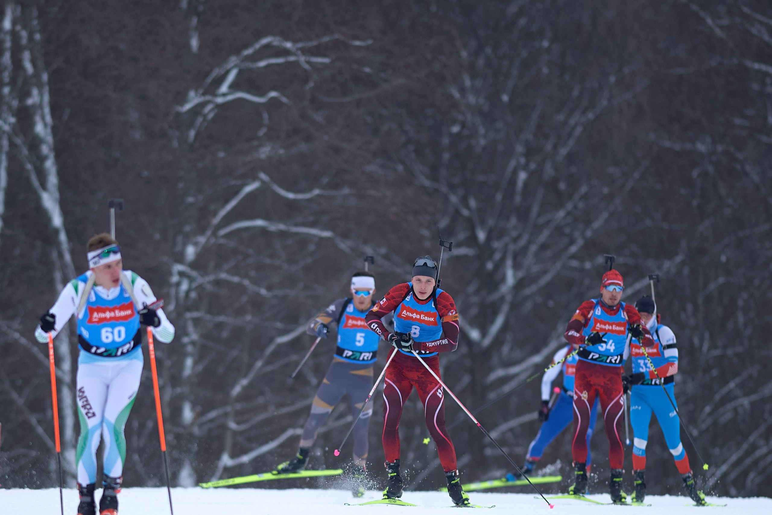 Биатлон. Чемпионат России — 2024/2025, 3-й этап, Ижевск. Ижевская винтовка. Спортивный репортажный фотограф в Ижевске Сергей Мерзляков