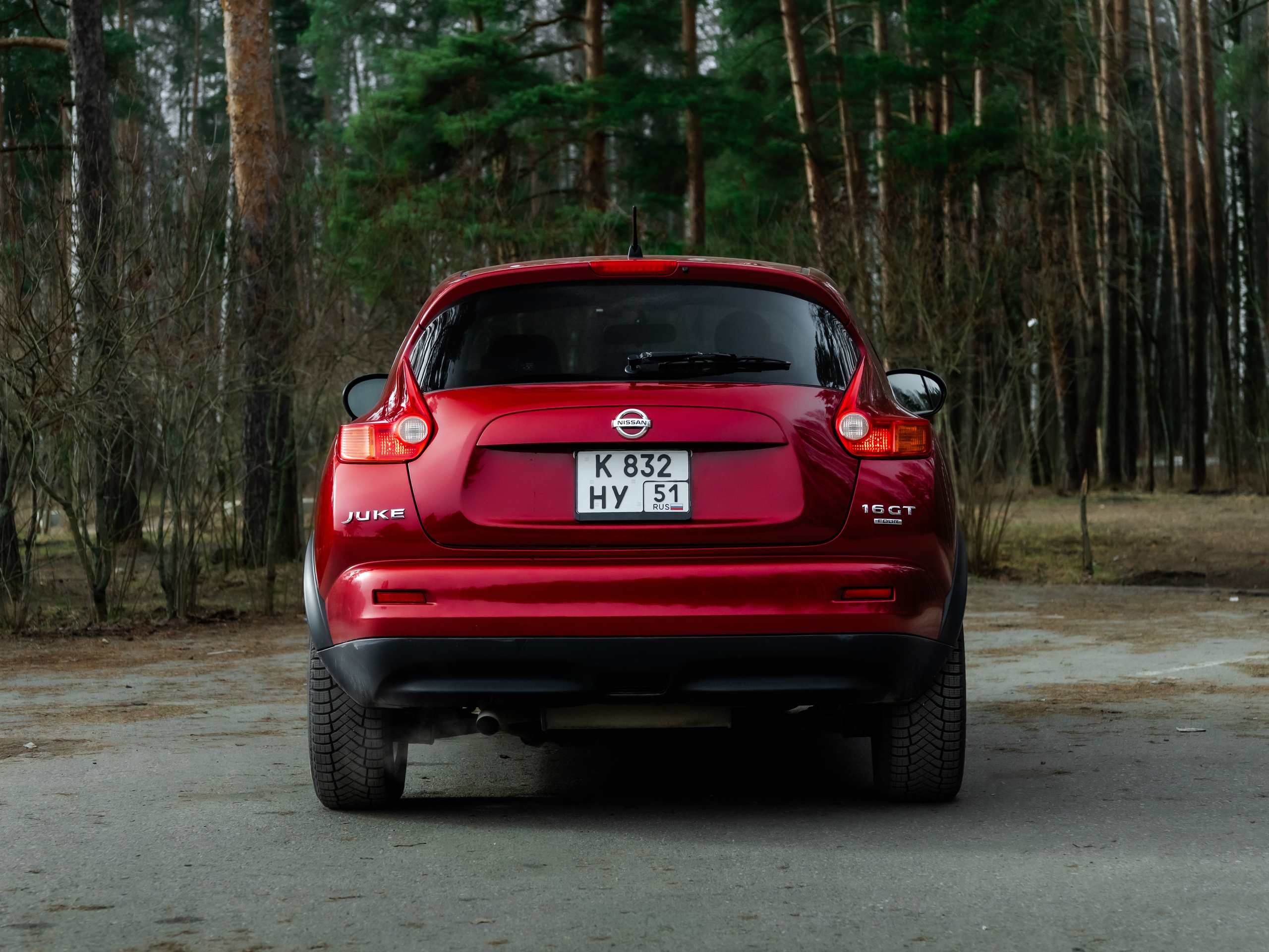 NISSAN JUKE JAPAN. Opasnophoto