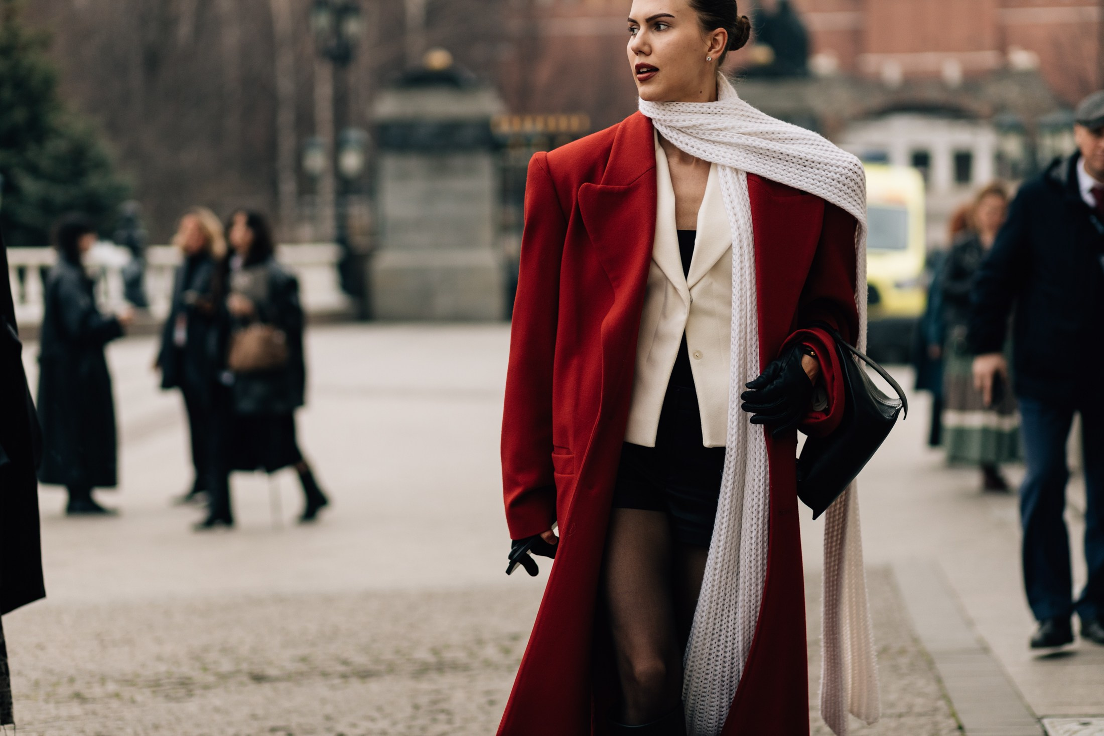 Moscow Fashion Week Streetstyle Day 1. Shami Pezhonov Photography