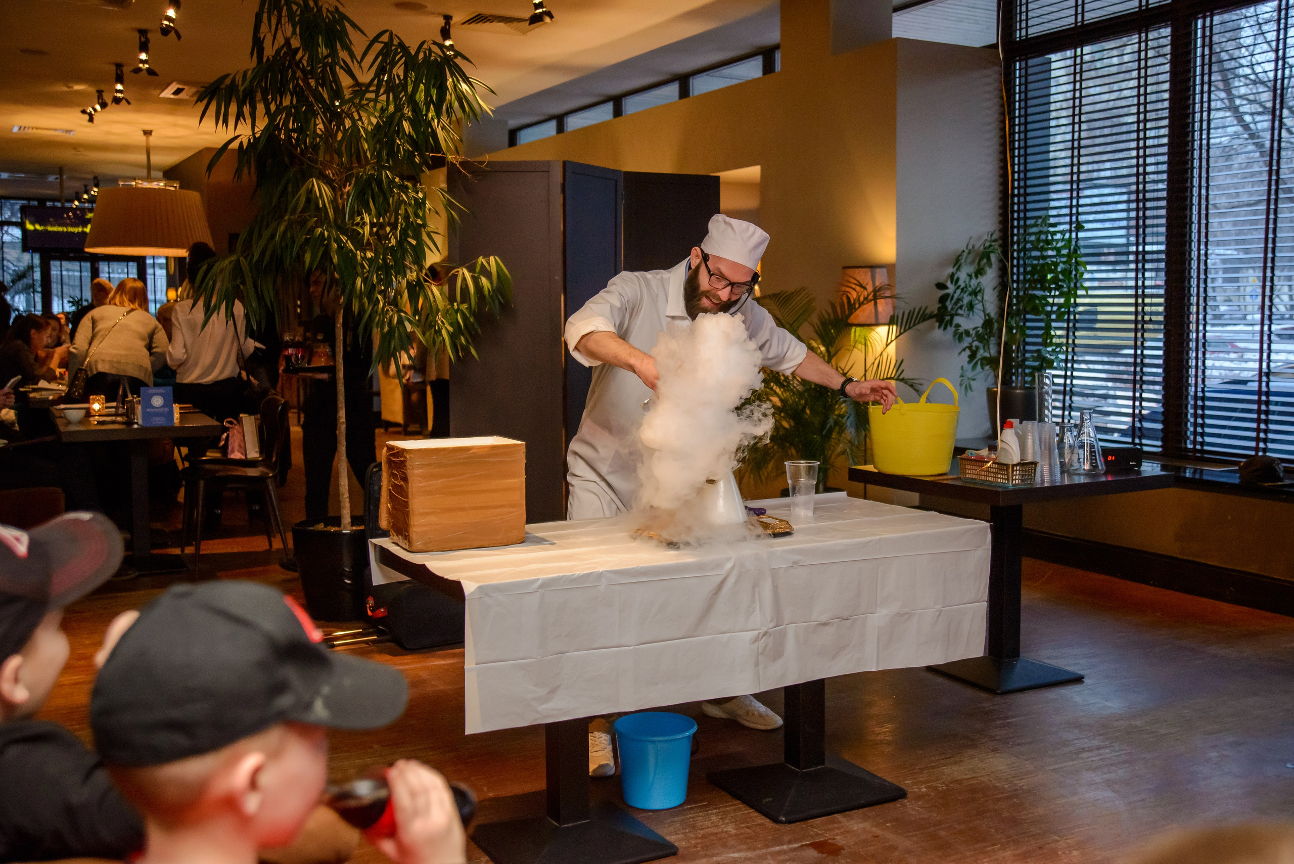 Детский день рождения в ресторане