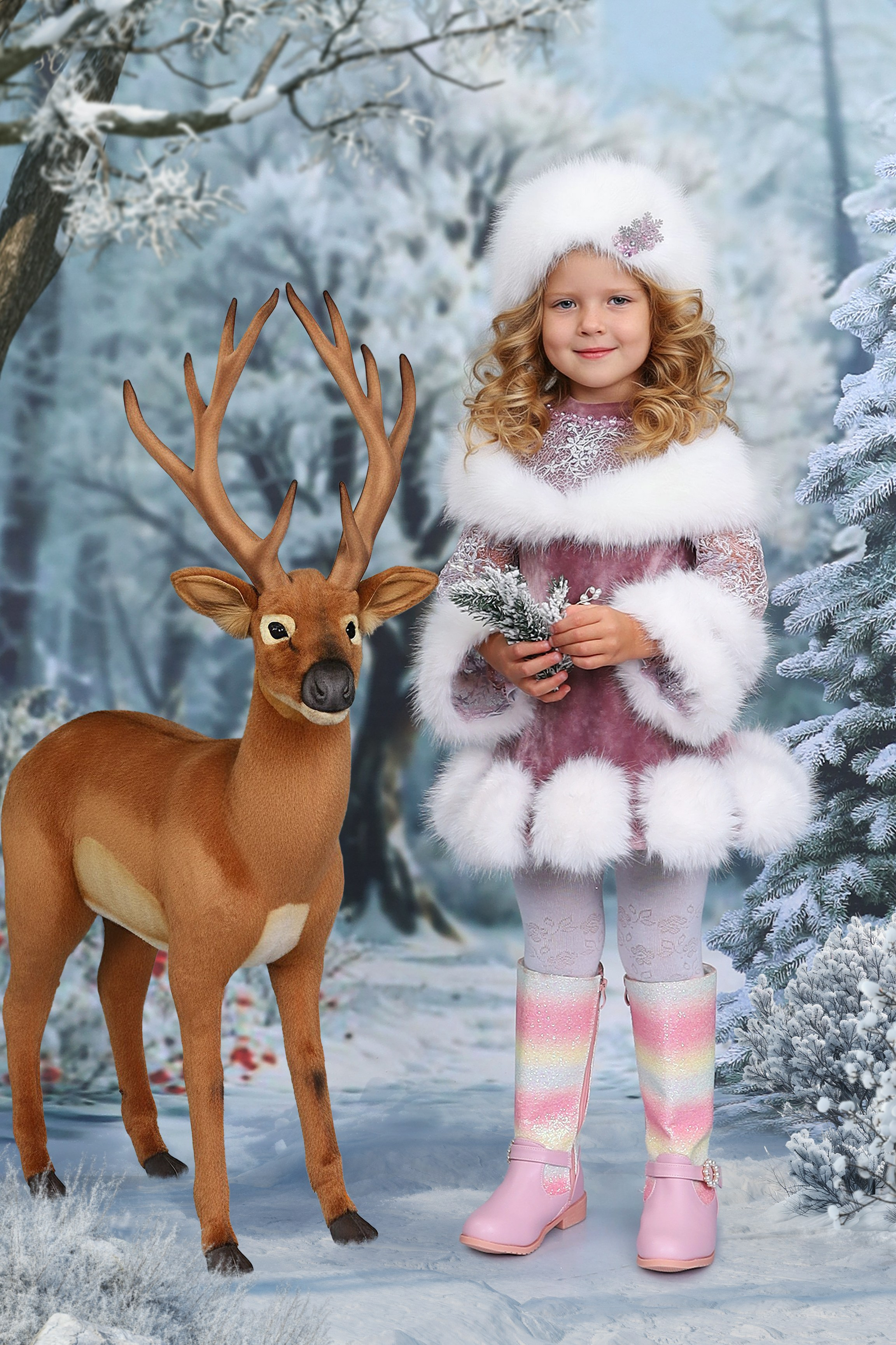 КОМПАНИЯ КРАЙФОТО ФОТОСЕСССИЯ ЗИМНЯЯ СКАЗКА