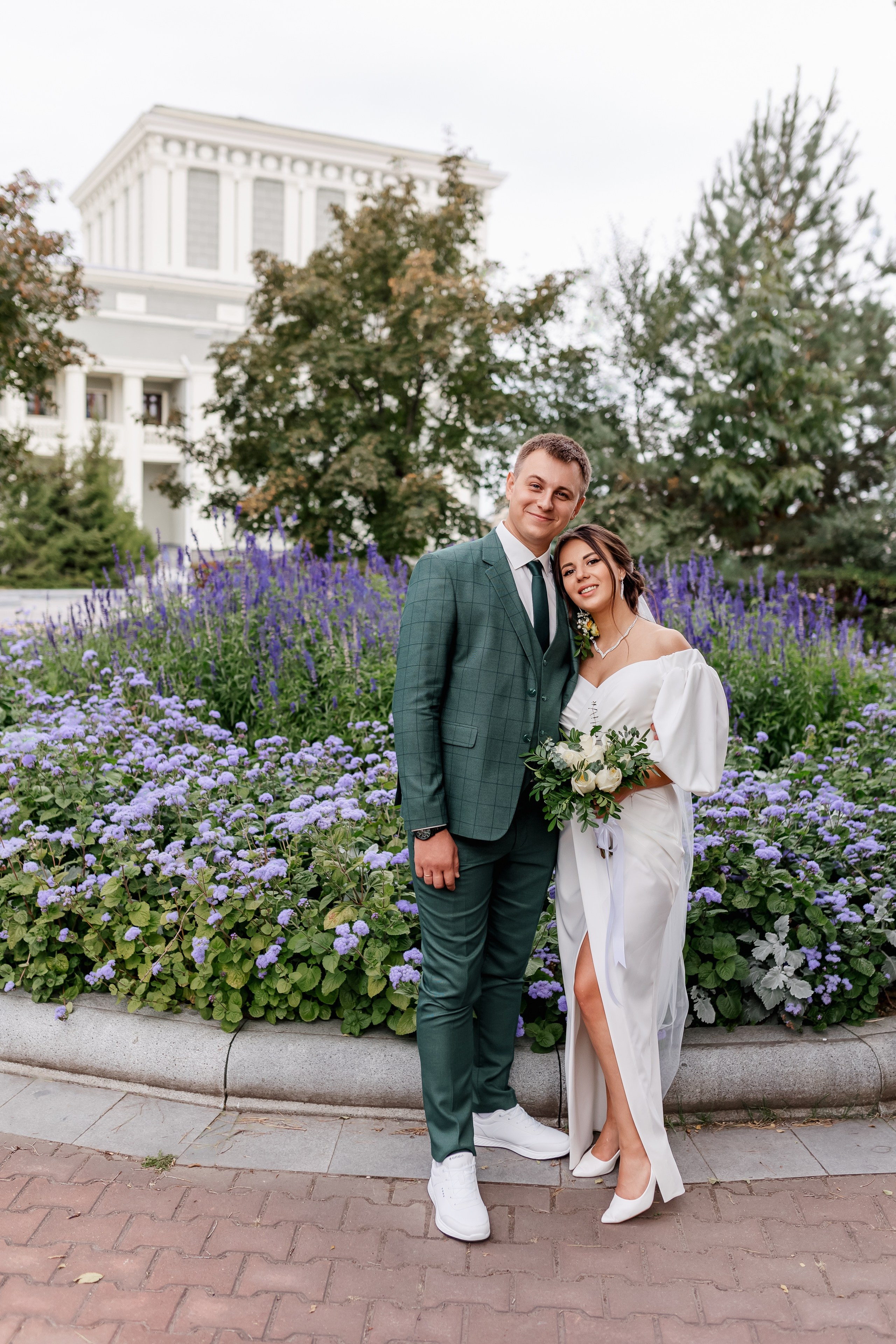Олег и Юлия. Свадебная прогулка. Свадебный фотограф в Хабаровске