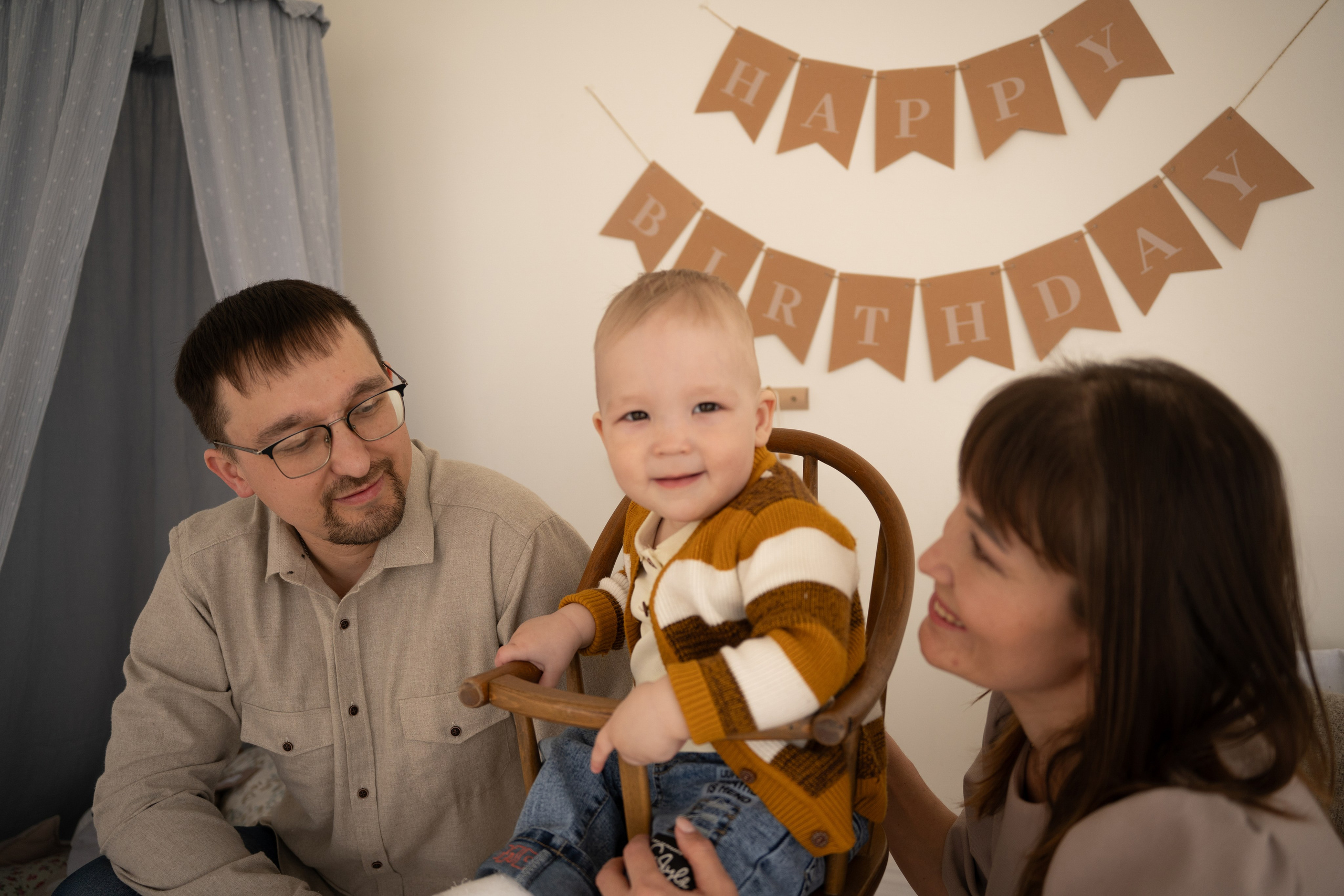 Семейная съемка в студии