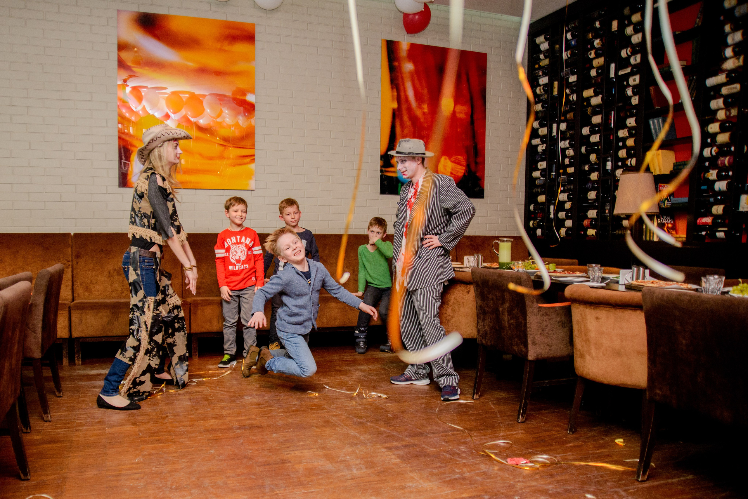 Детский день рождения в ресторане