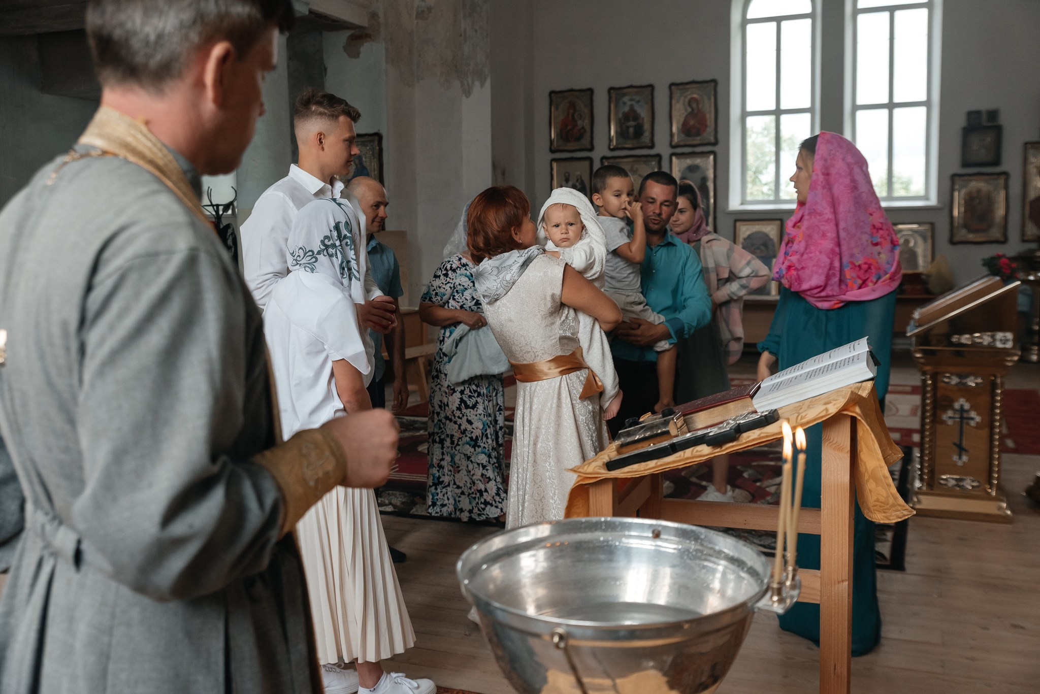 Фотосъемка крещения. Свадебный и семейный фотограф из Санкт-Петербурга Климов Анатолий