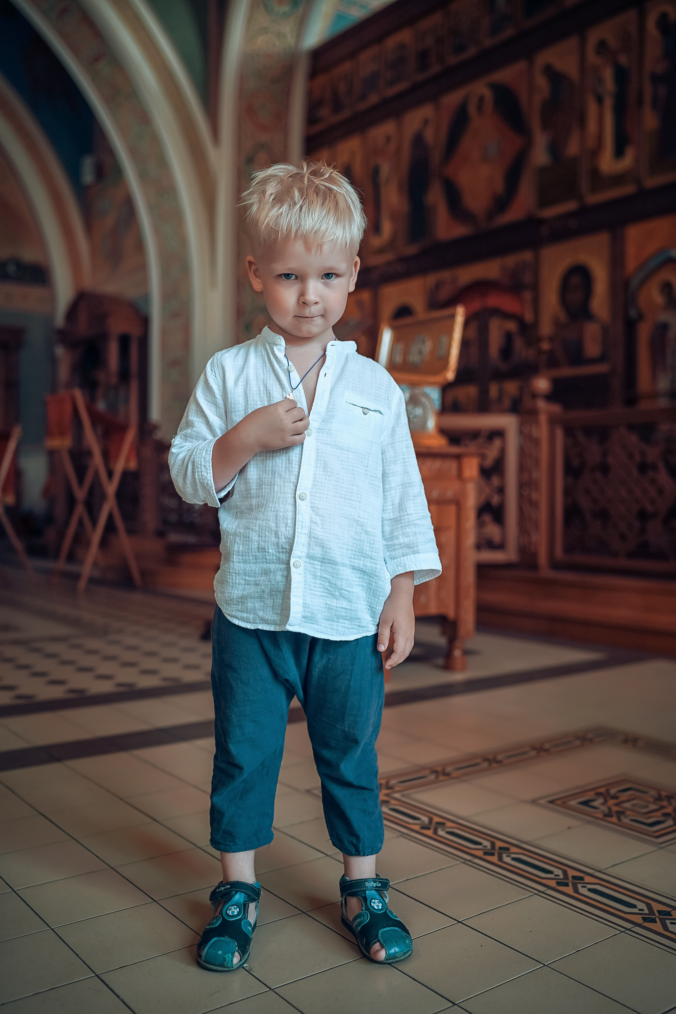 Крещение Юры Храм Иоанна Предтечи. Фотограф на Крещение и Венчание в Красноярске Рамазанова Юлия