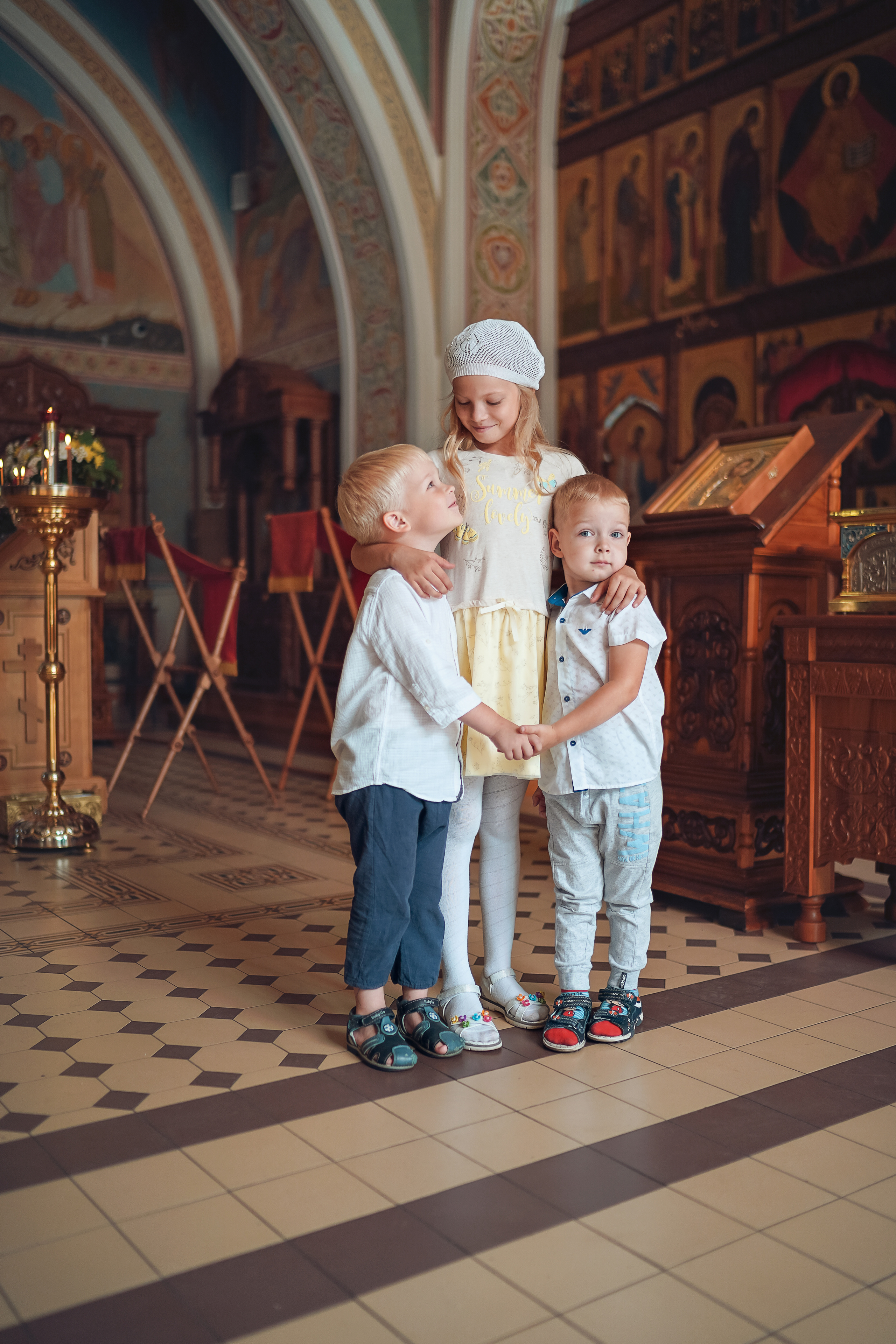 Крещение Юры Храм Иоанна Предтечи. Фотограф на Крещение и Венчание в Красноярске Рамазанова Юлия