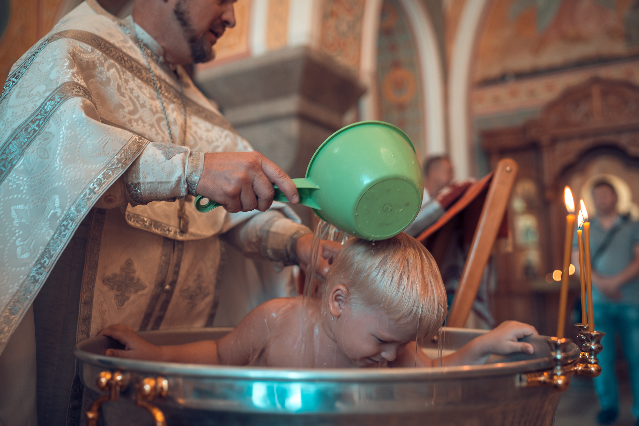 Крещение Юры Храм Иоанна Предтечи. Фотограф на Крещение и Венчание в Красноярске Рамазанова Юлия