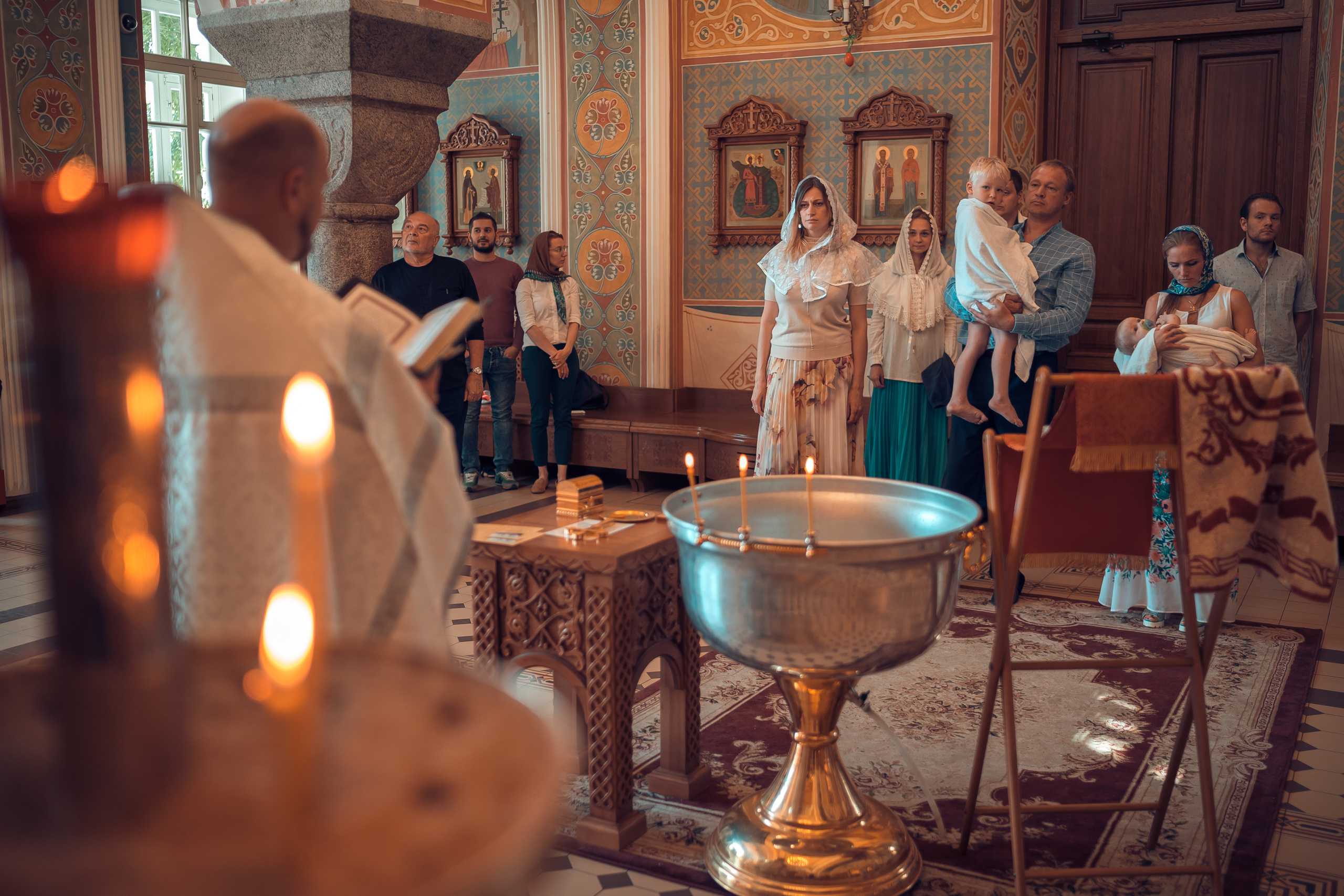 Крещение Юры Храм Иоанна Предтечи. Фотограф на Крещение и Венчание в Красноярске Рамазанова Юлия