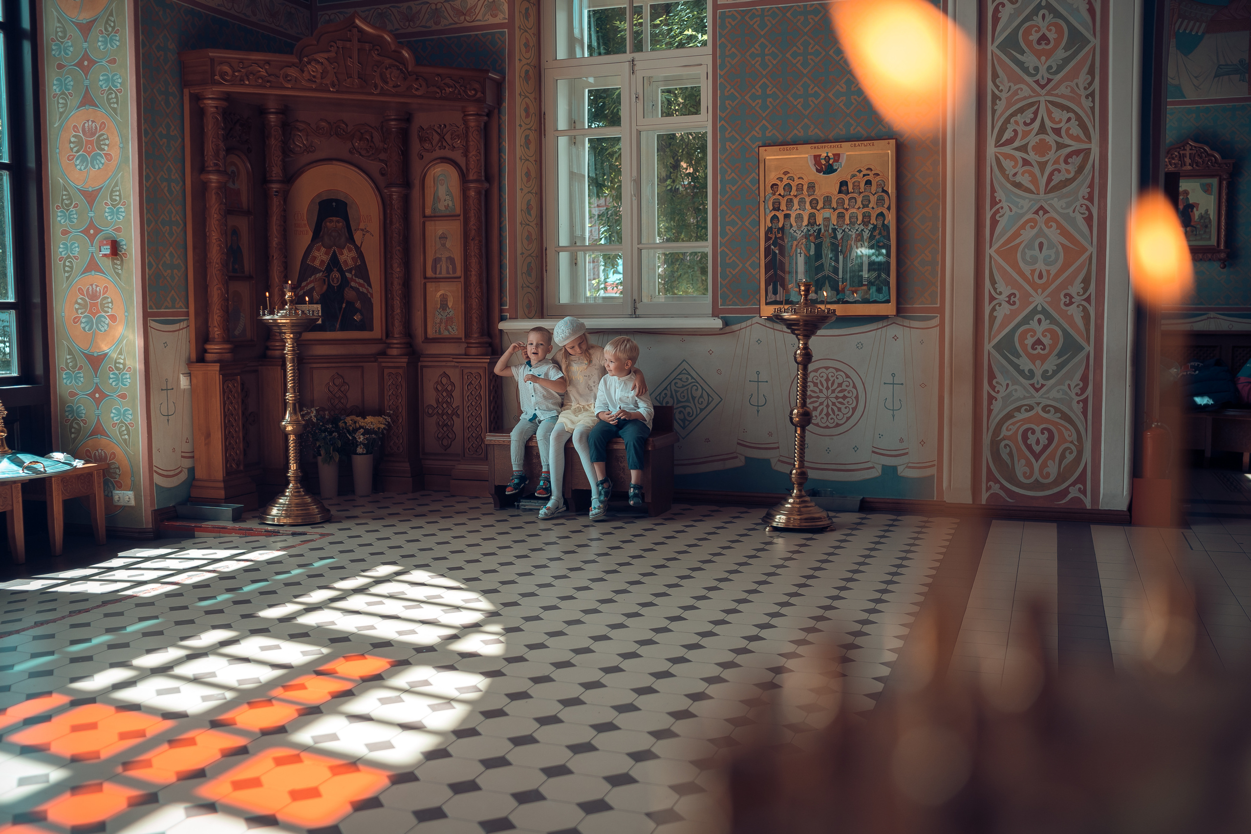 Крещение Юры Храм Иоанна Предтечи. Фотограф на Крещение и Венчание в Красноярске Рамазанова Юлия