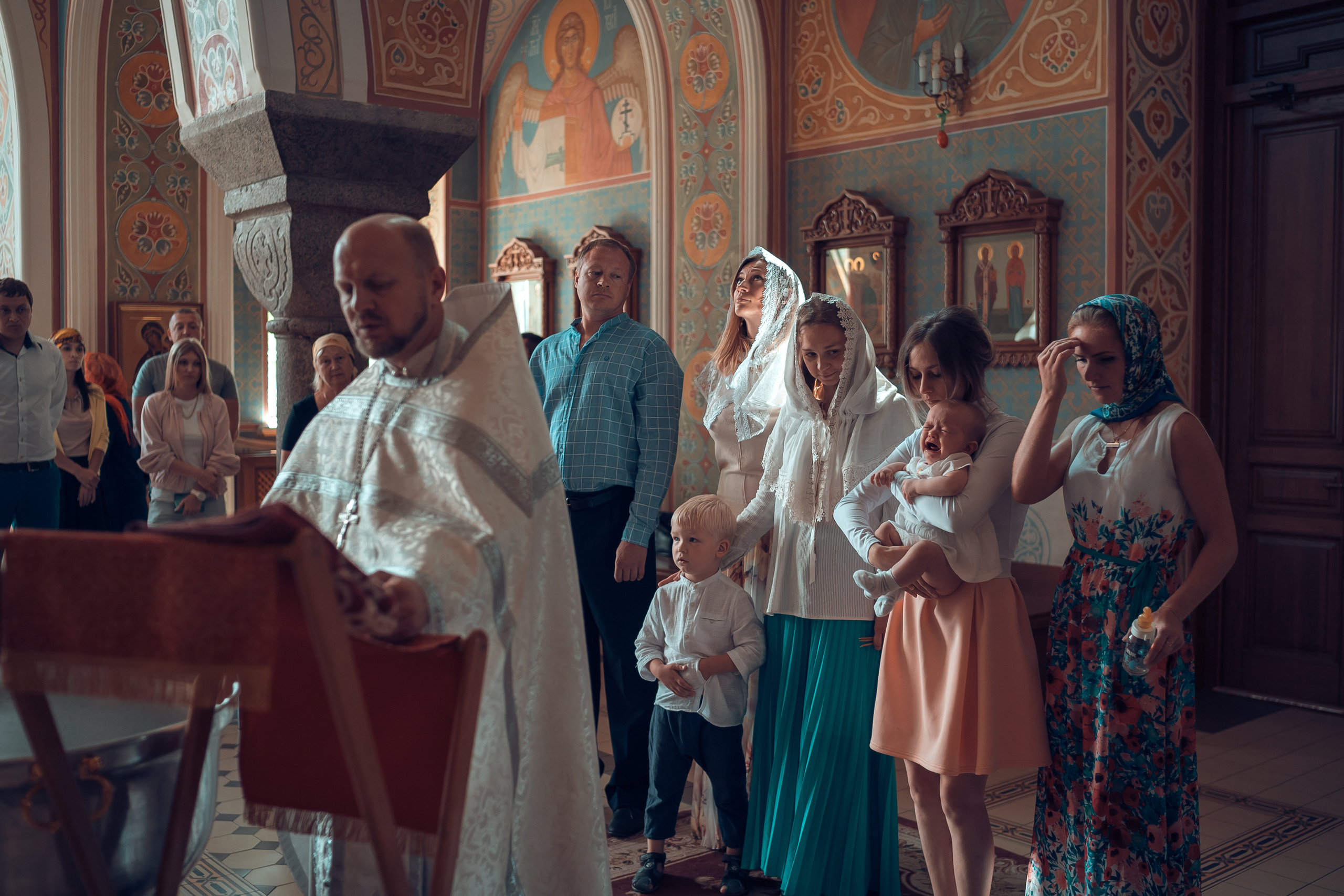 Крещение Юры Храм Иоанна Предтечи. Фотограф на Крещение и Венчание в Красноярске Рамазанова Юлия