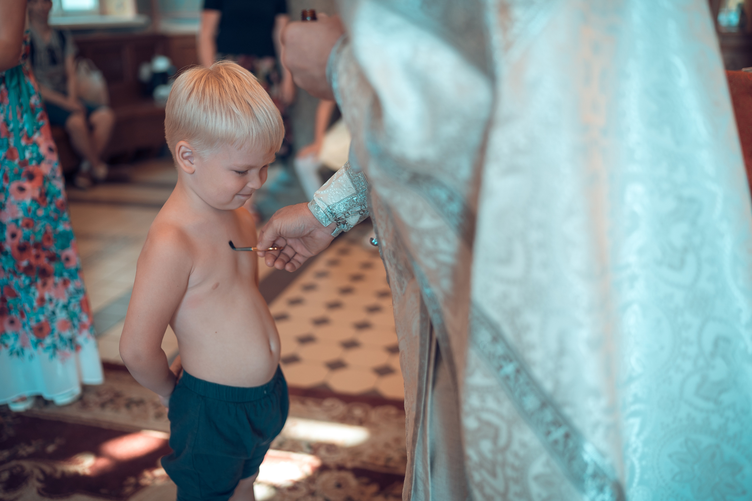 Крещение Юры Храм Иоанна Предтечи. Фотограф на Крещение и Венчание в Красноярске Рамазанова Юлия