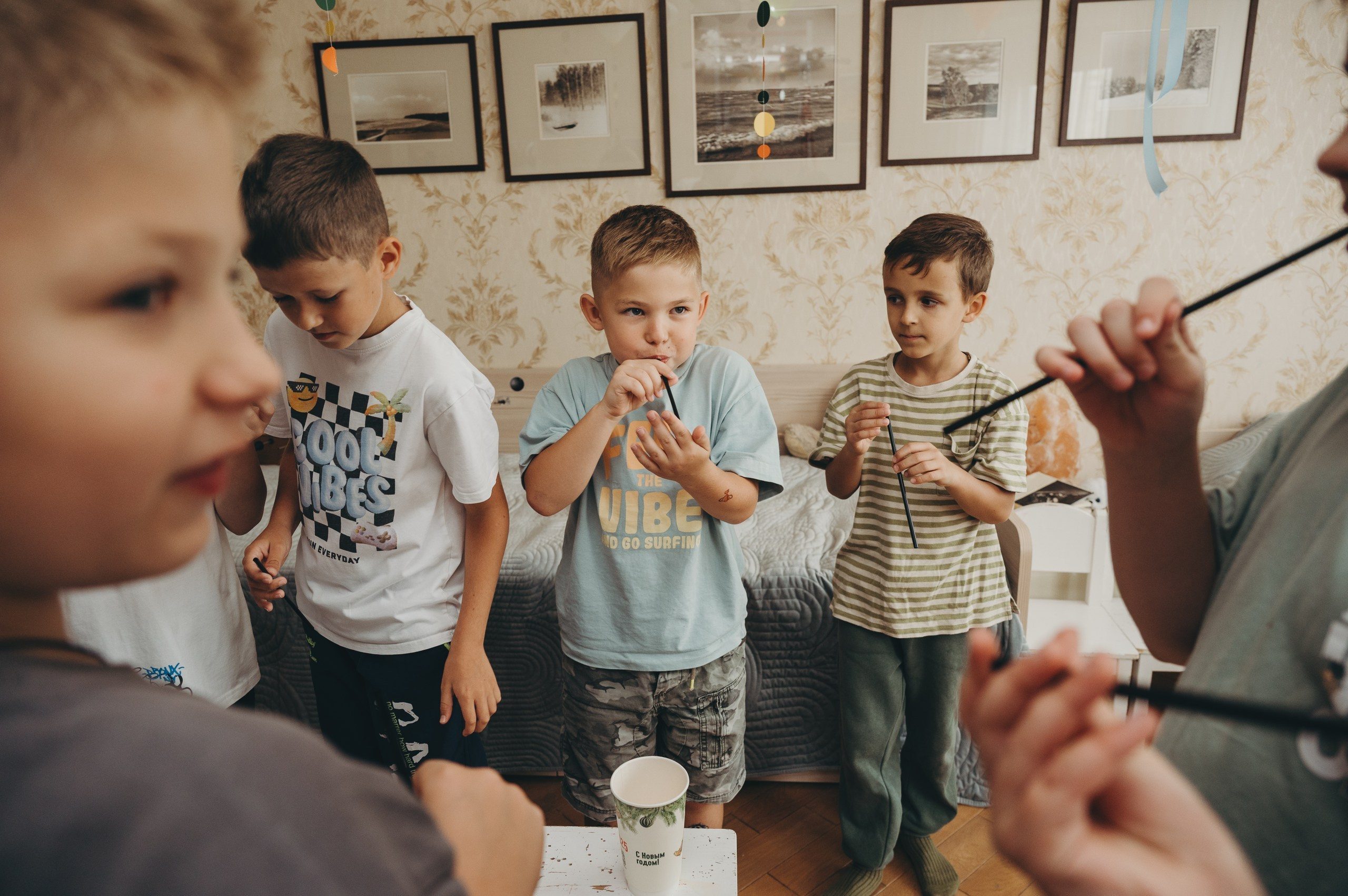 Фотограф на детский день рождения дома