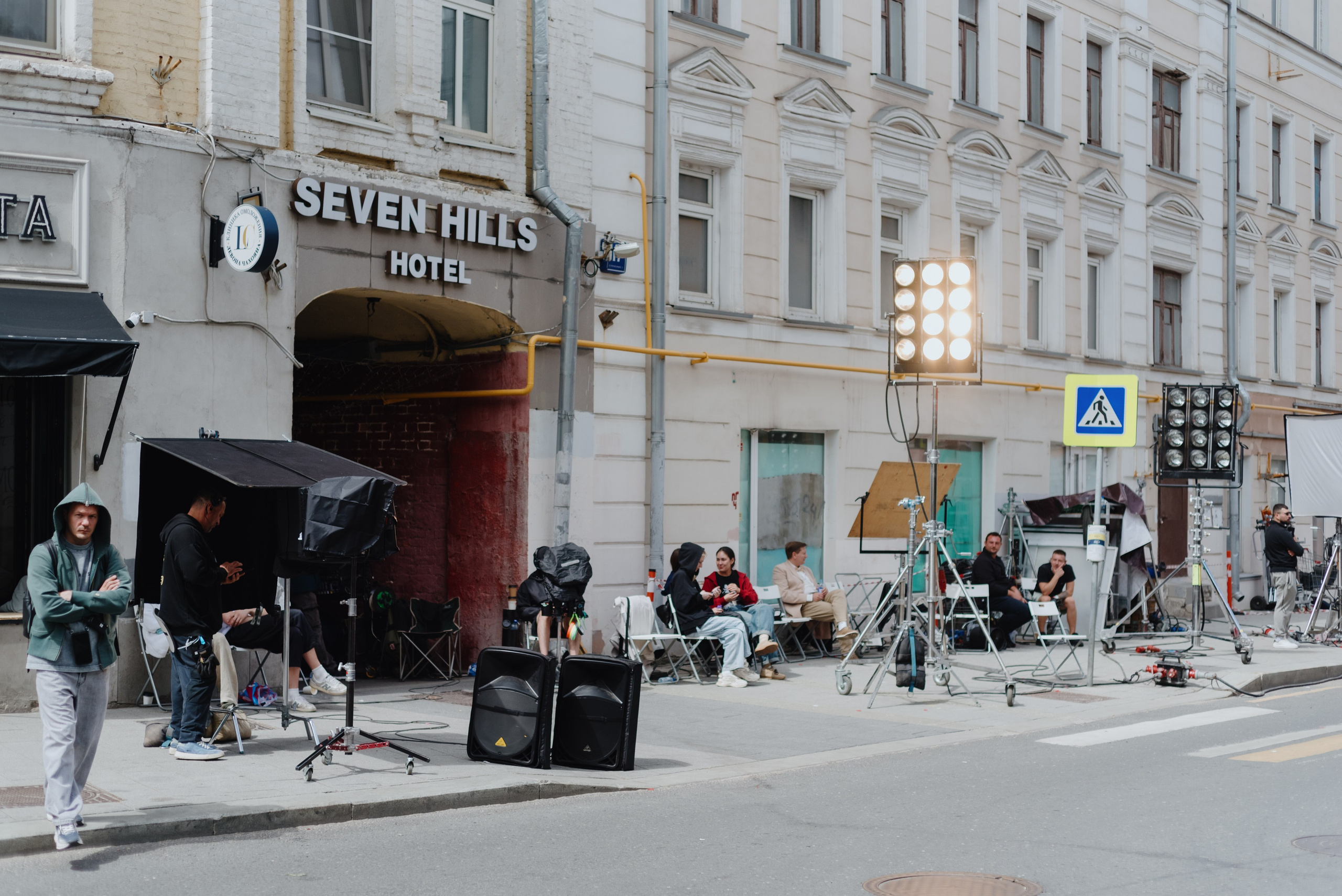 Бэкстейдж съемки клипа. Фотограф в Москве