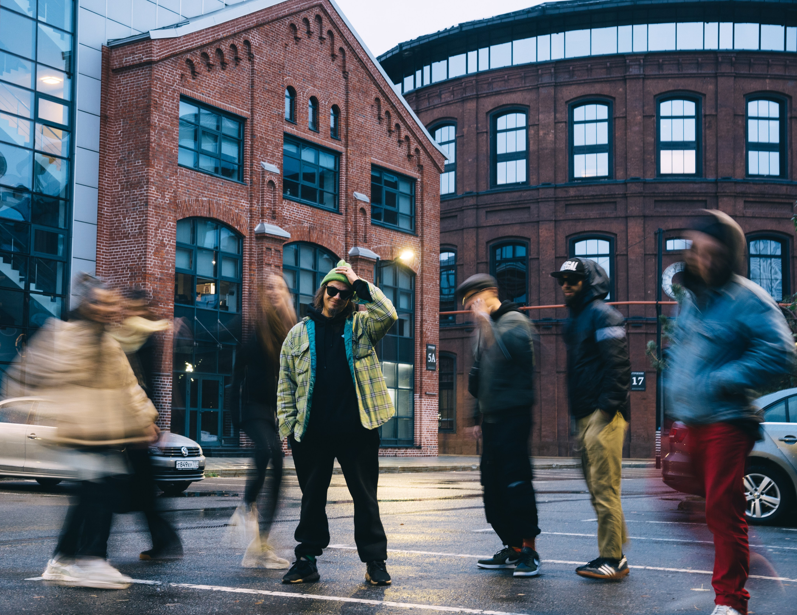 съемка музыкальной группы