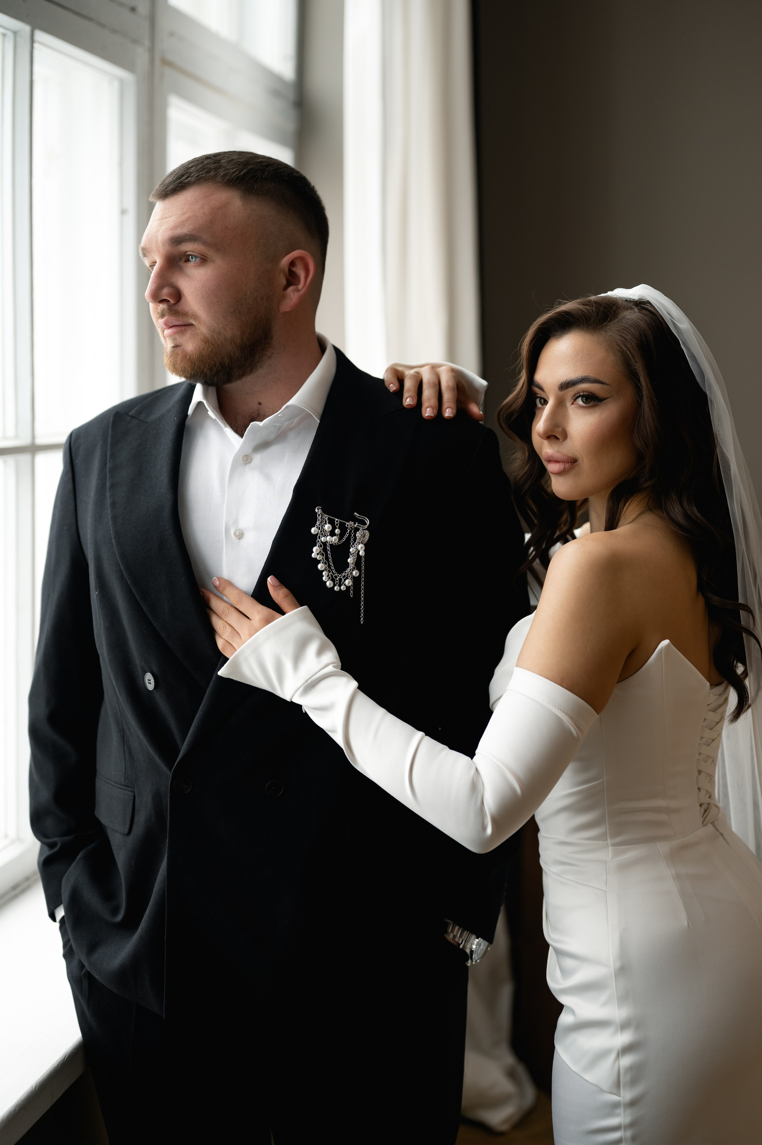 Свадебная фотосессия в студии. Свадебный и семейный фотограф в Краснодаре Алина Мельник