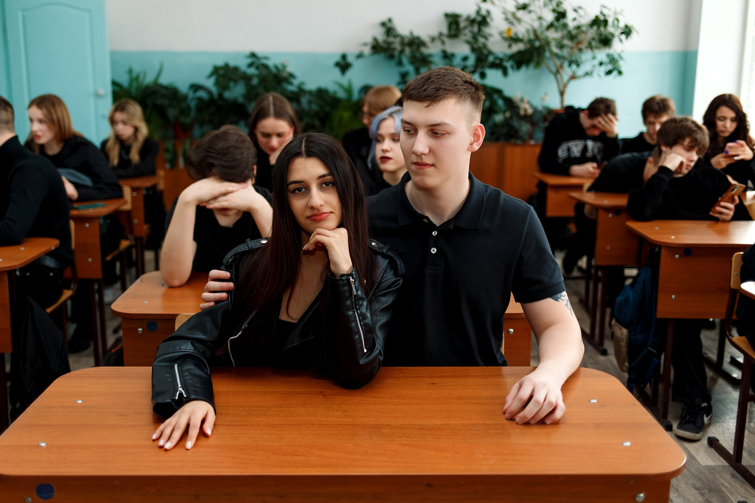 11 класс съемка в школе. Фотограф Любовь Корниенко, Примоский край