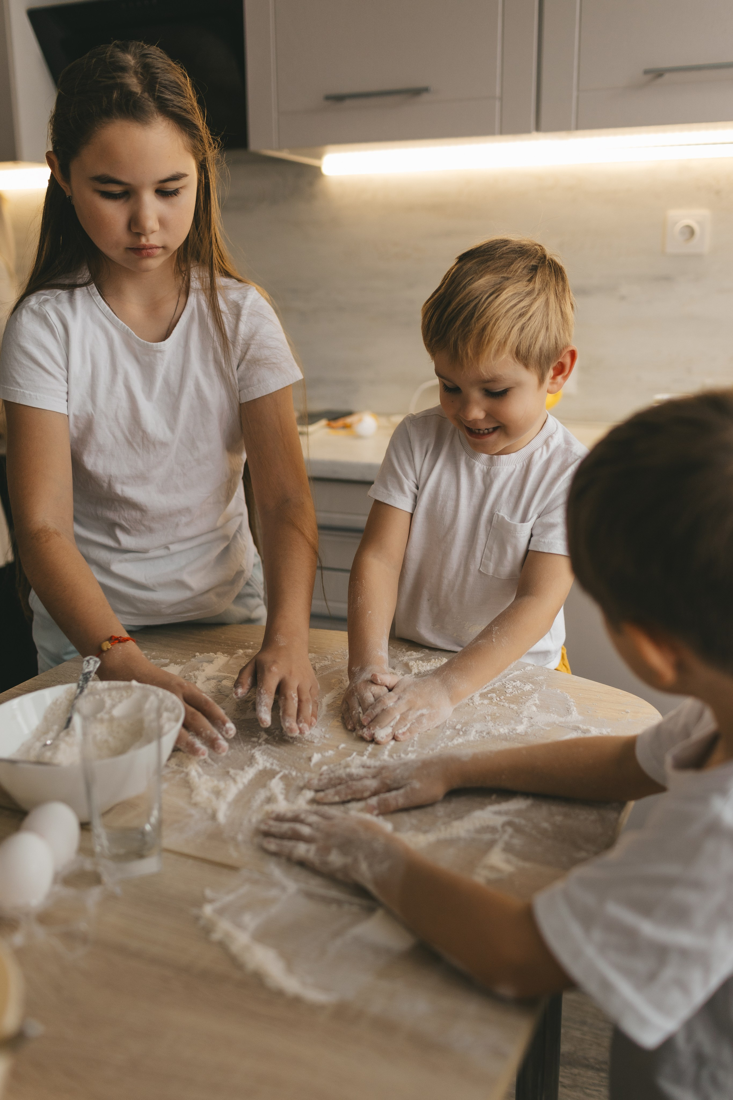 Готовим печеньки. Семейный и детский фотограф и видеограф в Москве, Дрокина Наталья