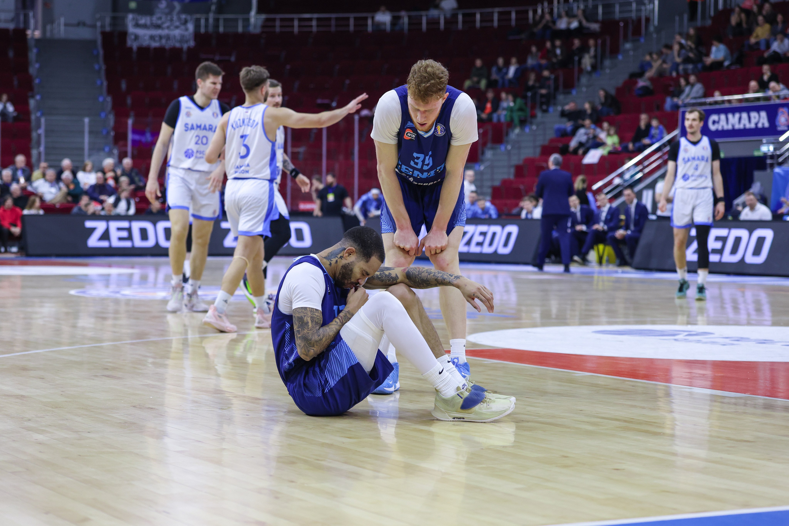 Баскетбол. Самара — Зенит. Единая лига ВТБ. Спортивный фотограф в Самаре