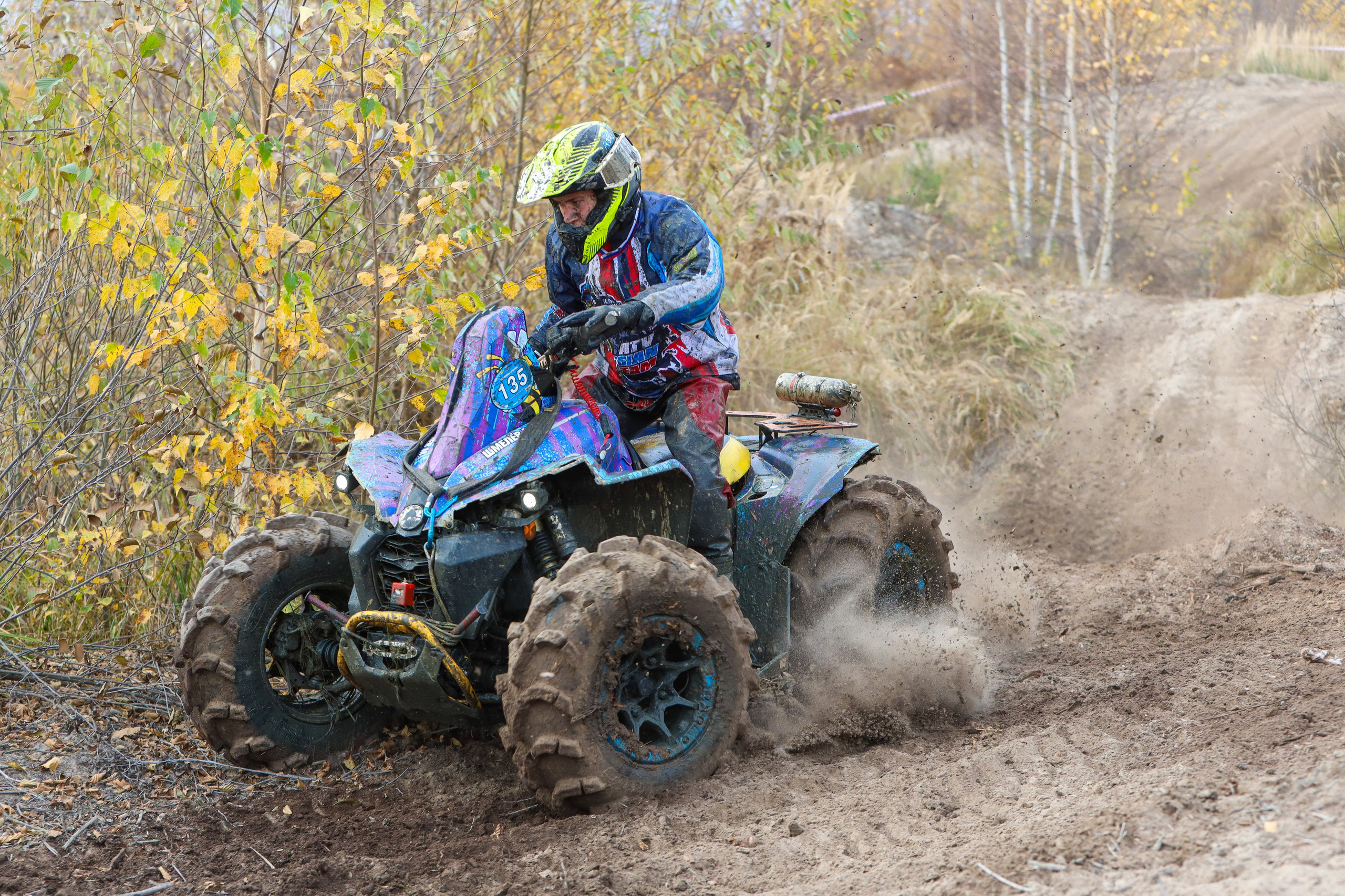 Гонки на квадроциклах Грязевое кольцо. Спортивный фотограф в Самаре