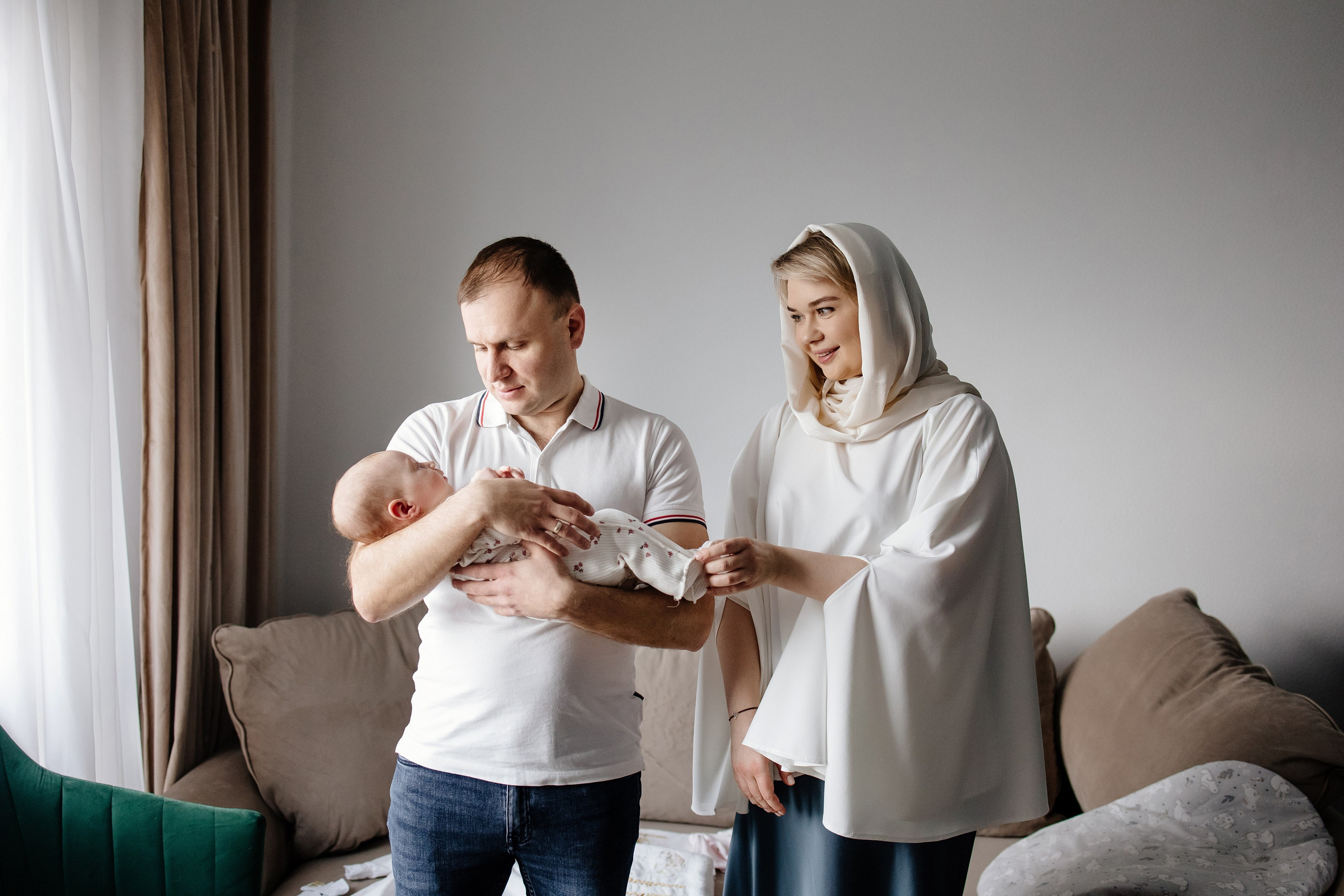 Крещение Стефании. Свадебный и семейный фотограф Екатерина Иванова