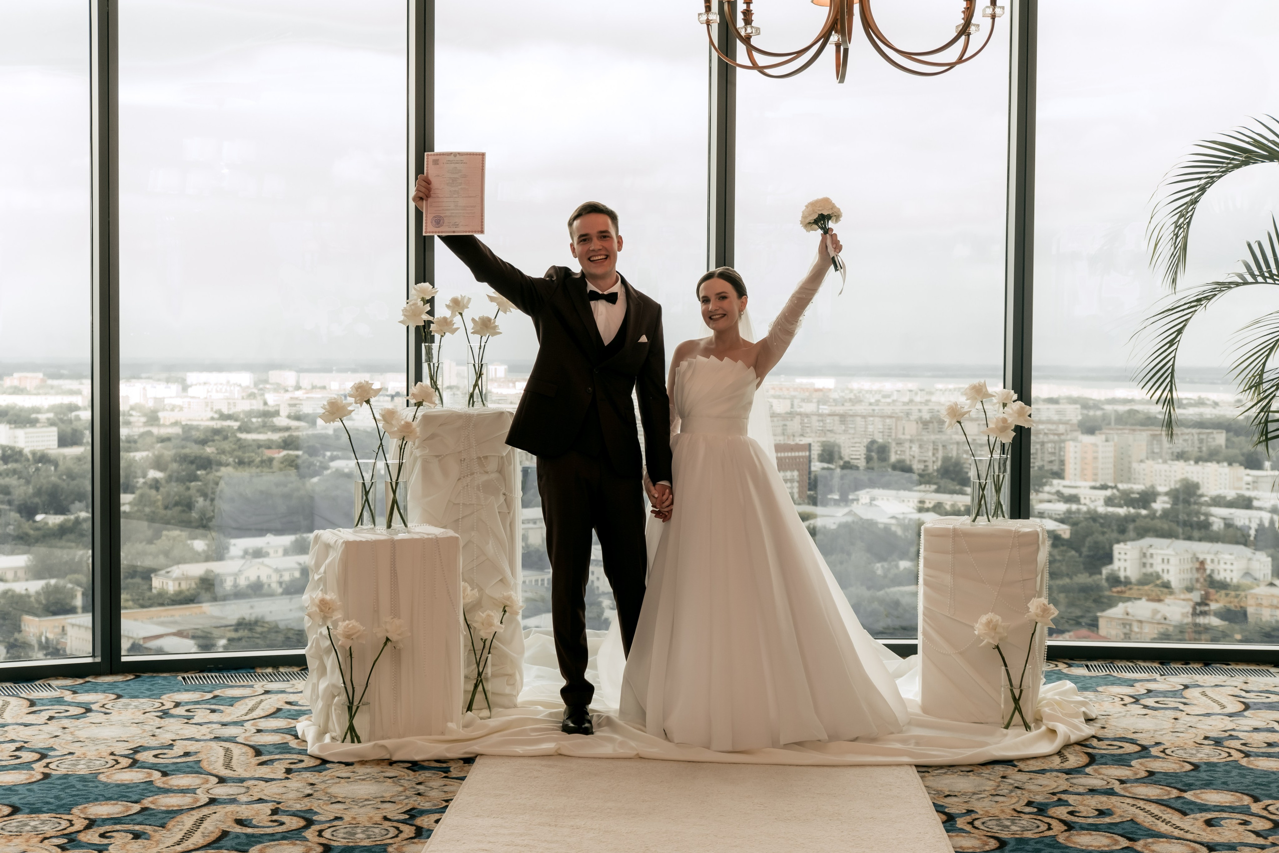 Александра и Арсений. Свадебный фотограф Челябинск