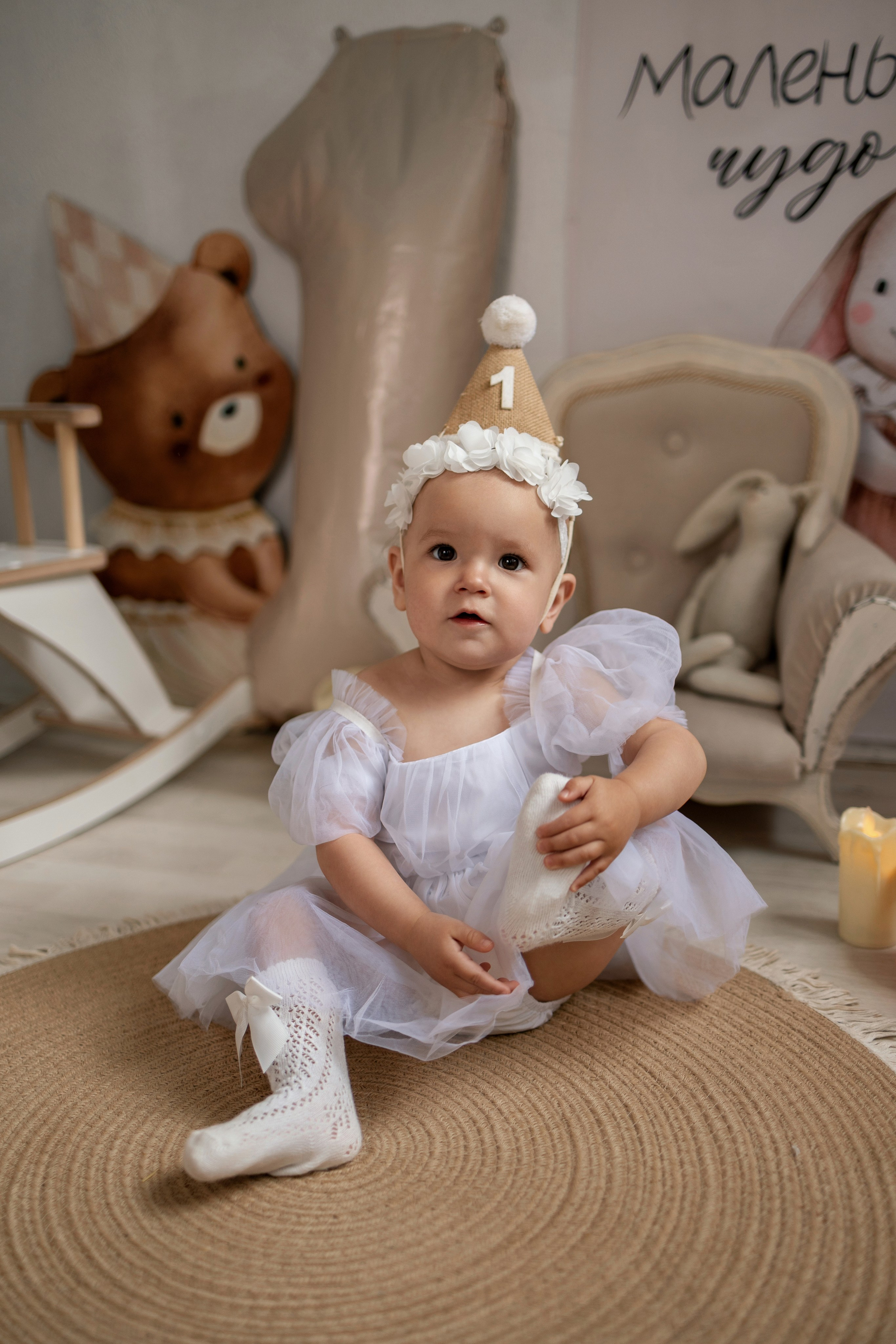 1 годик. Аня. Фотограф Нижний Новгород Анастасия Клопова