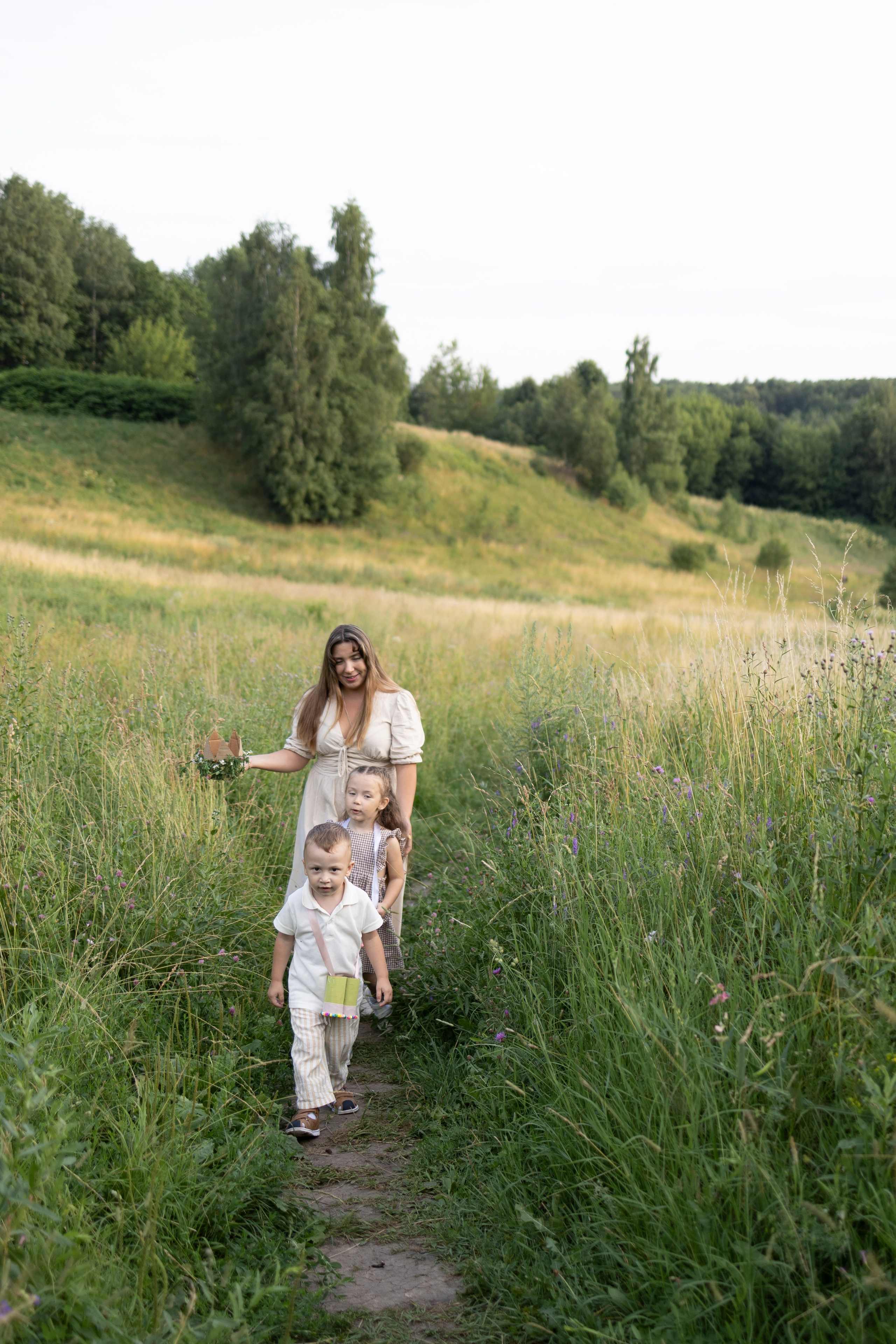 Юля, Варя и Ваня. Семейный и детский фотограф в Москве Анастасия Мурга