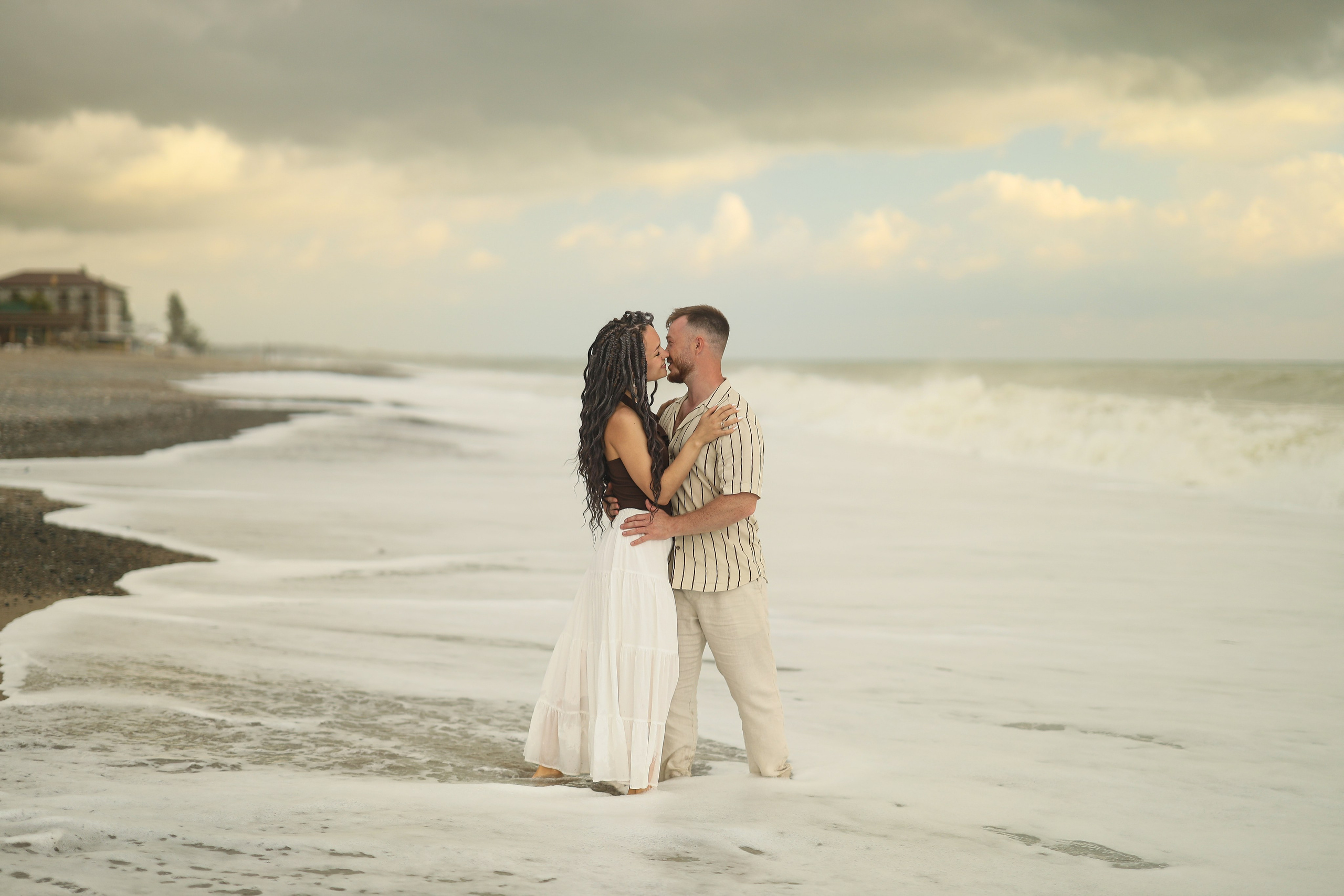 Love story на пляже Абхазии. Свадебный и семейный фотограф в Абхазии Жанна Соснина