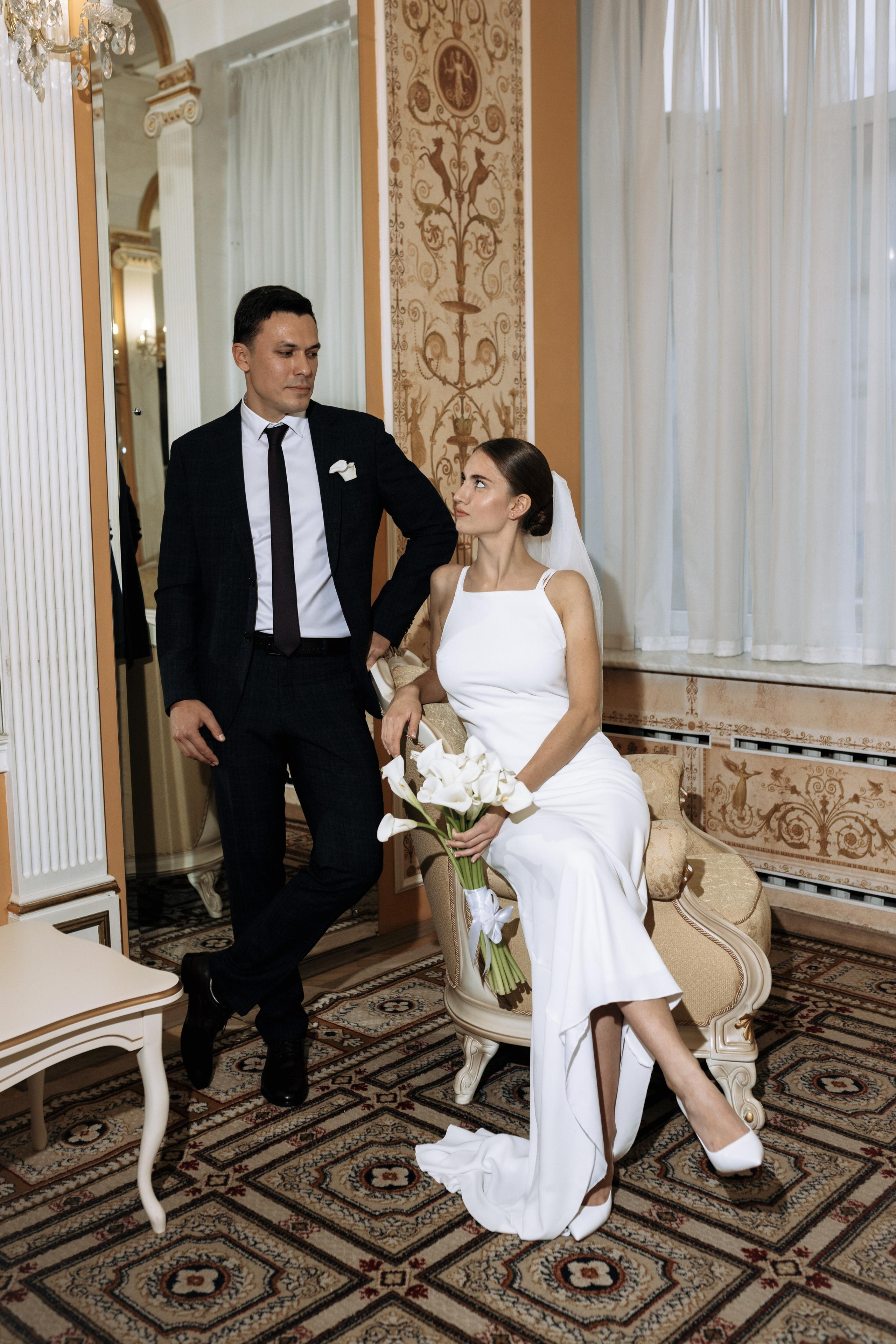 Лина и Элем, Грибоедовский Загс. Свадебный фотограф | Москва