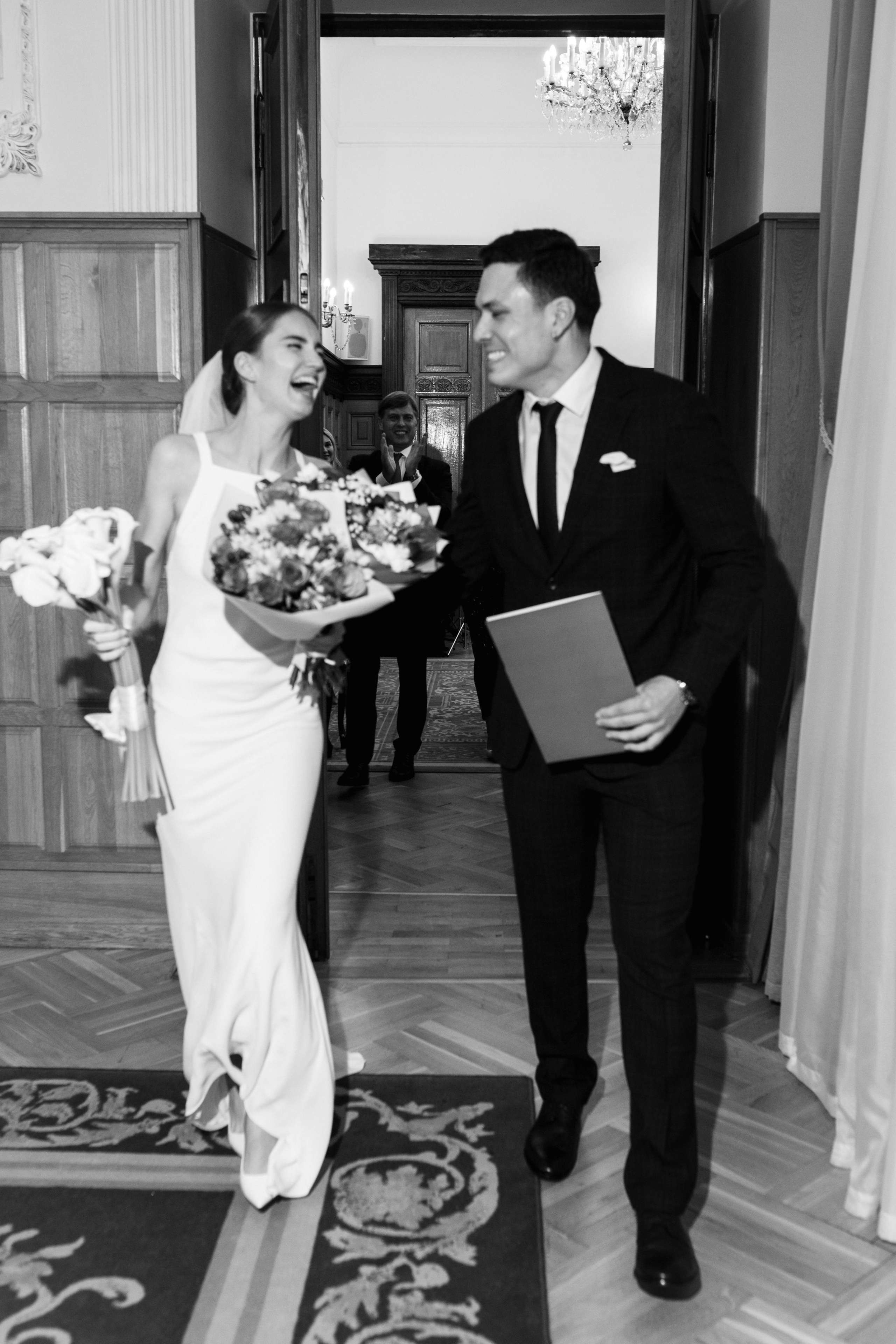 Лина и Элем, Грибоедовский Загс. Свадебный фотограф | Москва