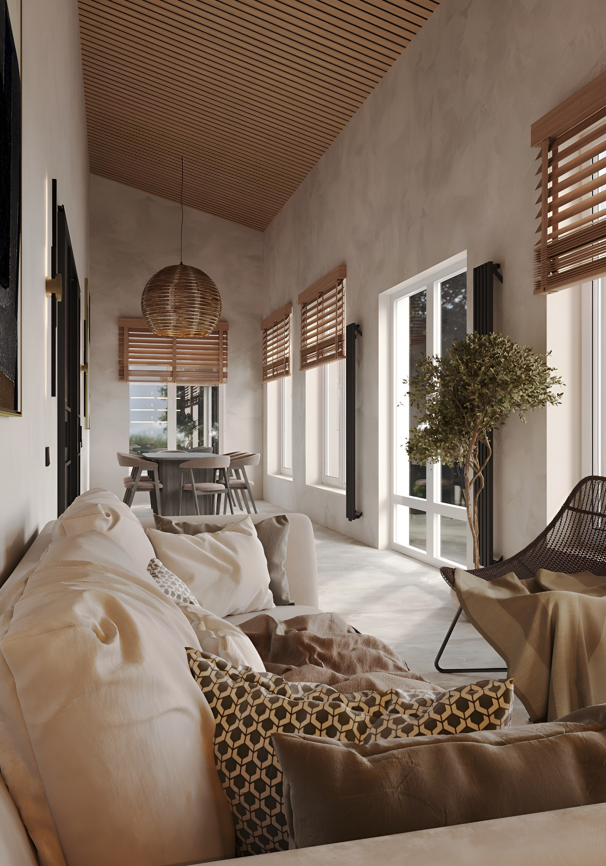 Д. Мурилово, квартал 3, дом 15. 3D Визуализация интерьеров жилых и коммерческих помещений