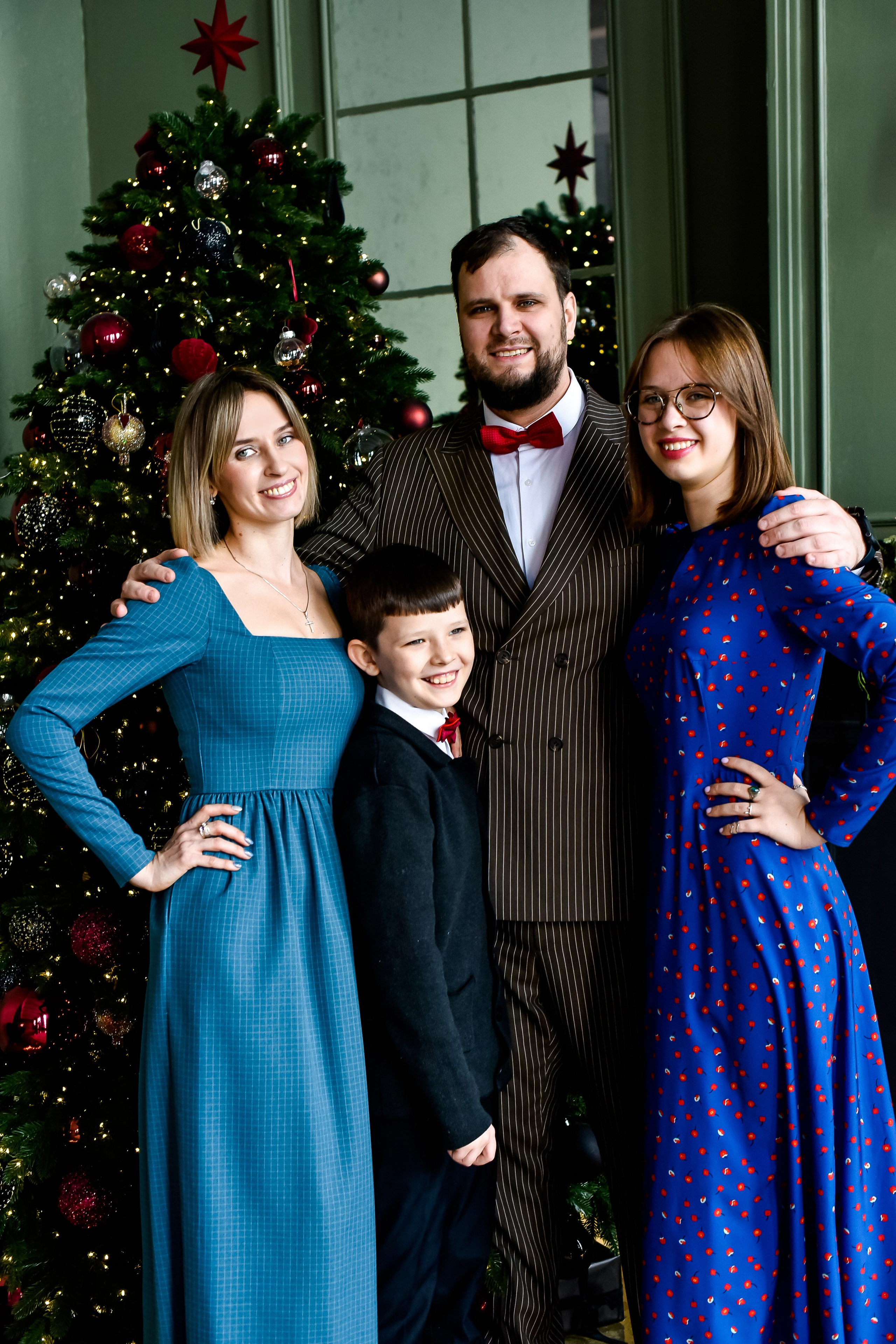 Дружная семья Настеньки