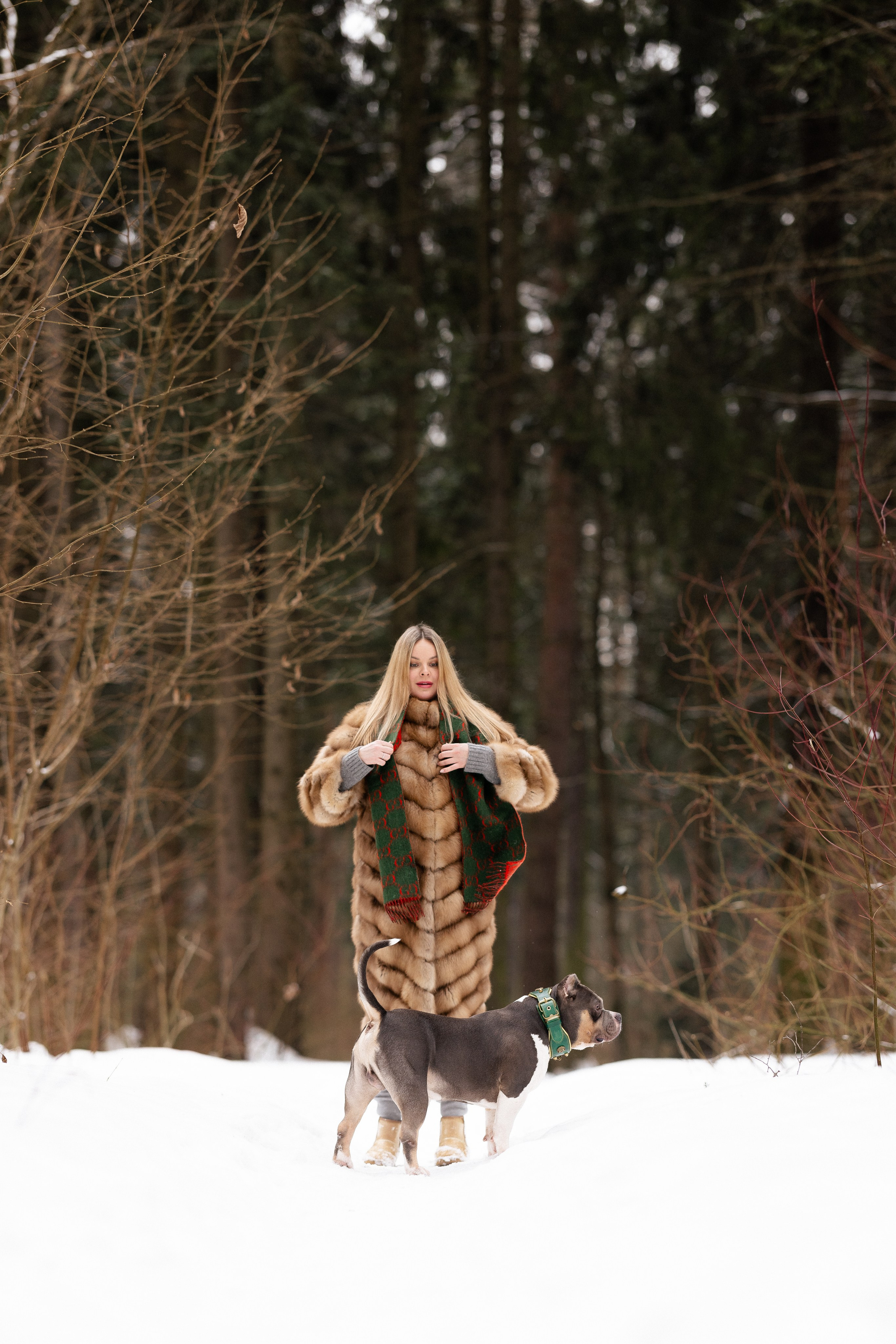 Лера и Наган. Фотограф и видеограф анималист Аганина Дарья