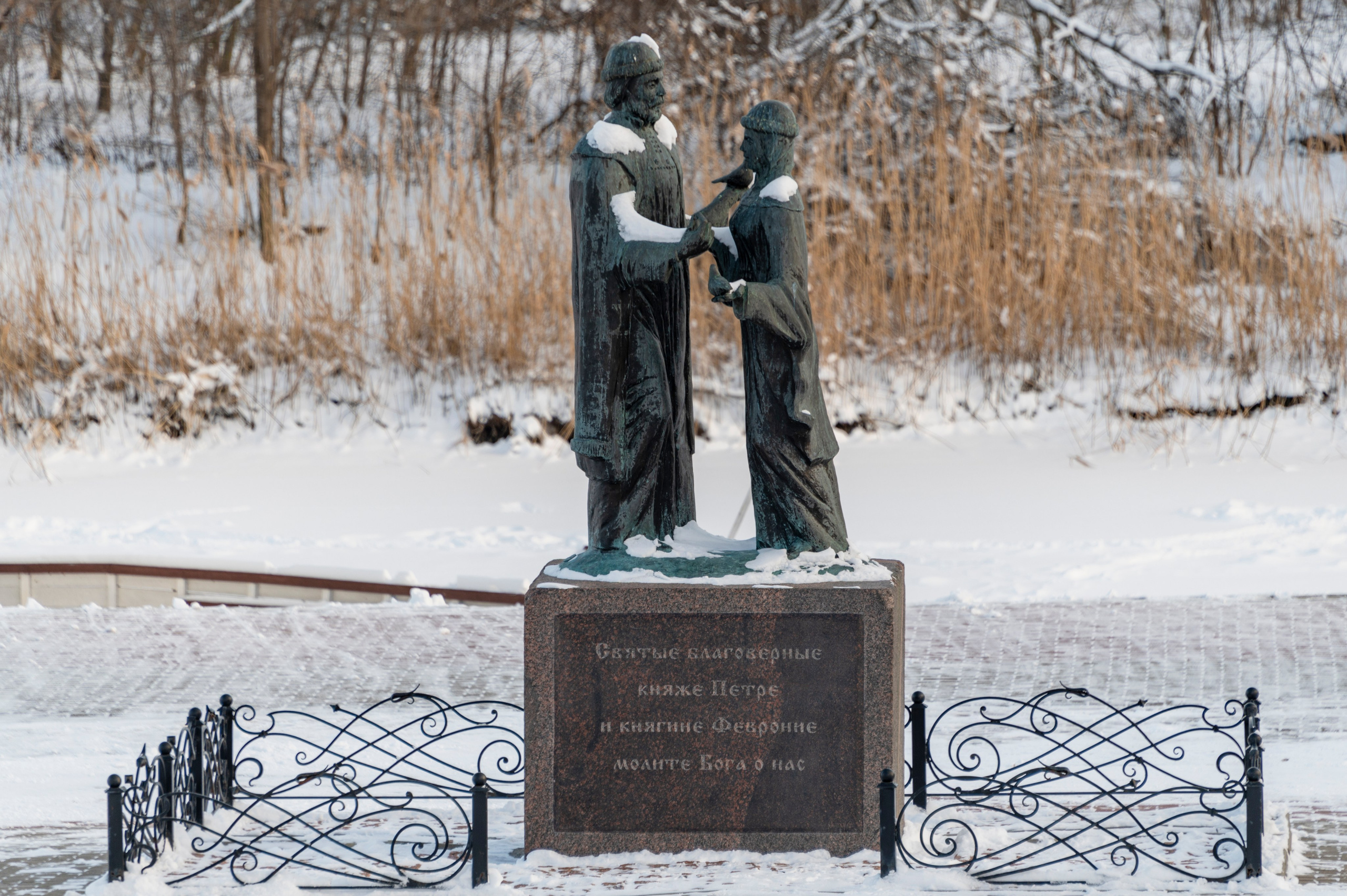 Январский Тамбов. 2024 год. Фотограф Роман Адлер