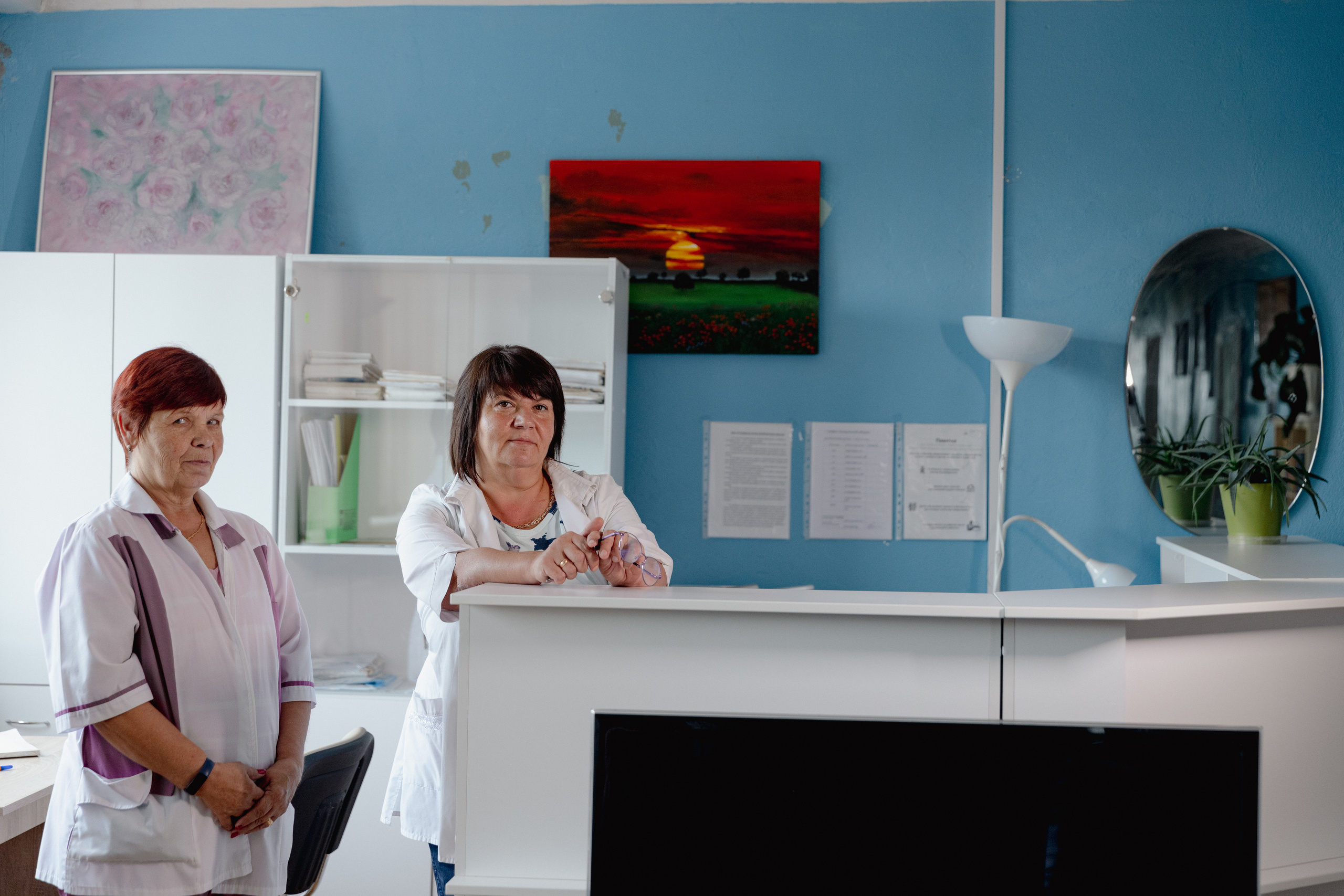 Сельский доктор. Фотограф Виталий Верескун. Козельск-Калуга