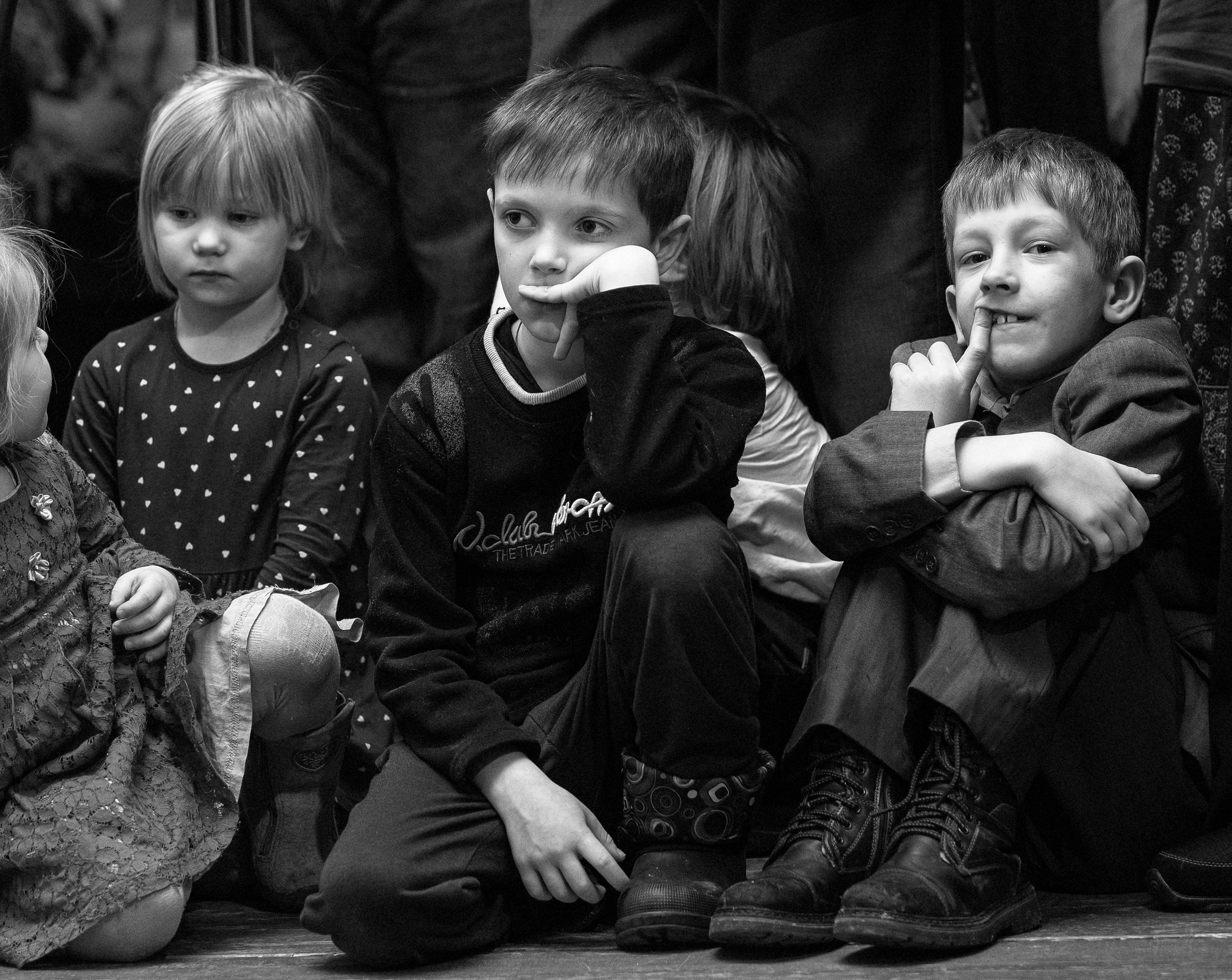 Детский портрет. Фотограф Виталий Верескун. Козельск-Калуга