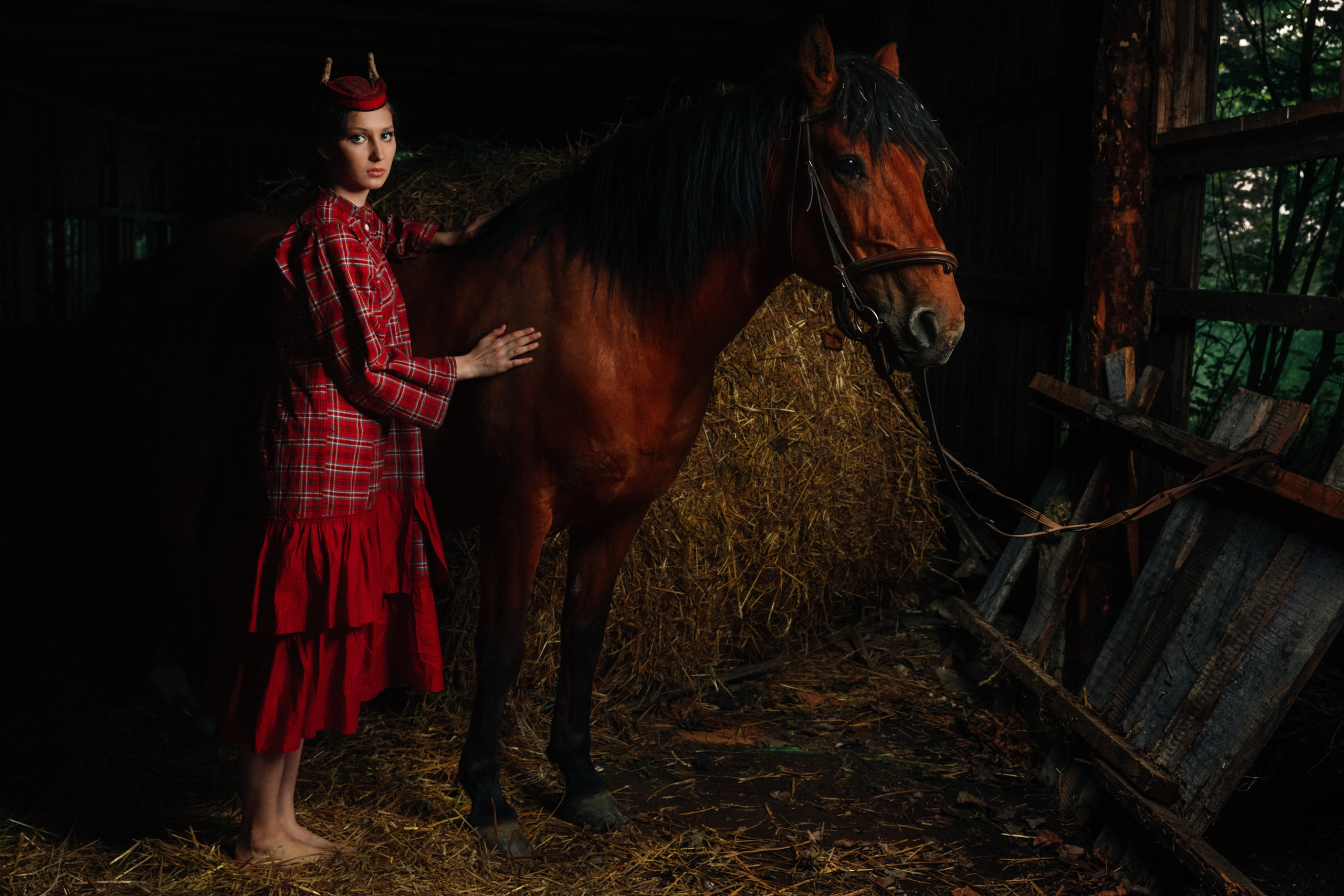 Маша. Фотограф Виталий Верескун. Козельск-Калуга