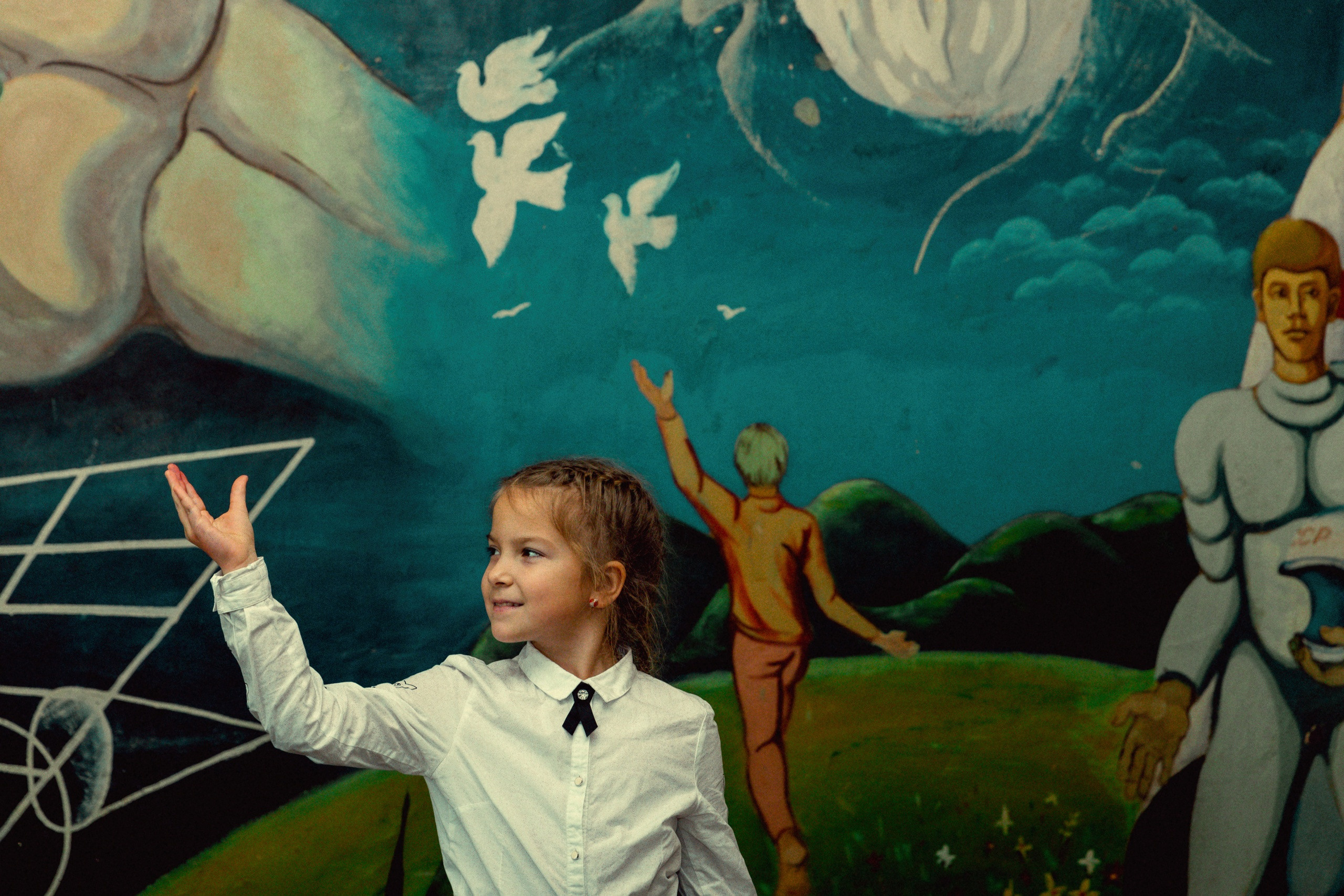 Детский портрет. Фотограф Виталий Верескун. Козельск-Калуга